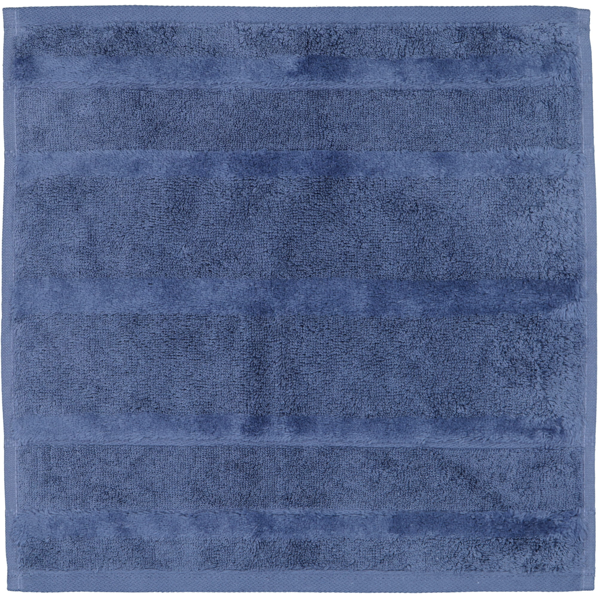 Cawö Handtücher Noblesse2 Uni 1002 nachtblau - 111 - Seiflappen 30x30 cm