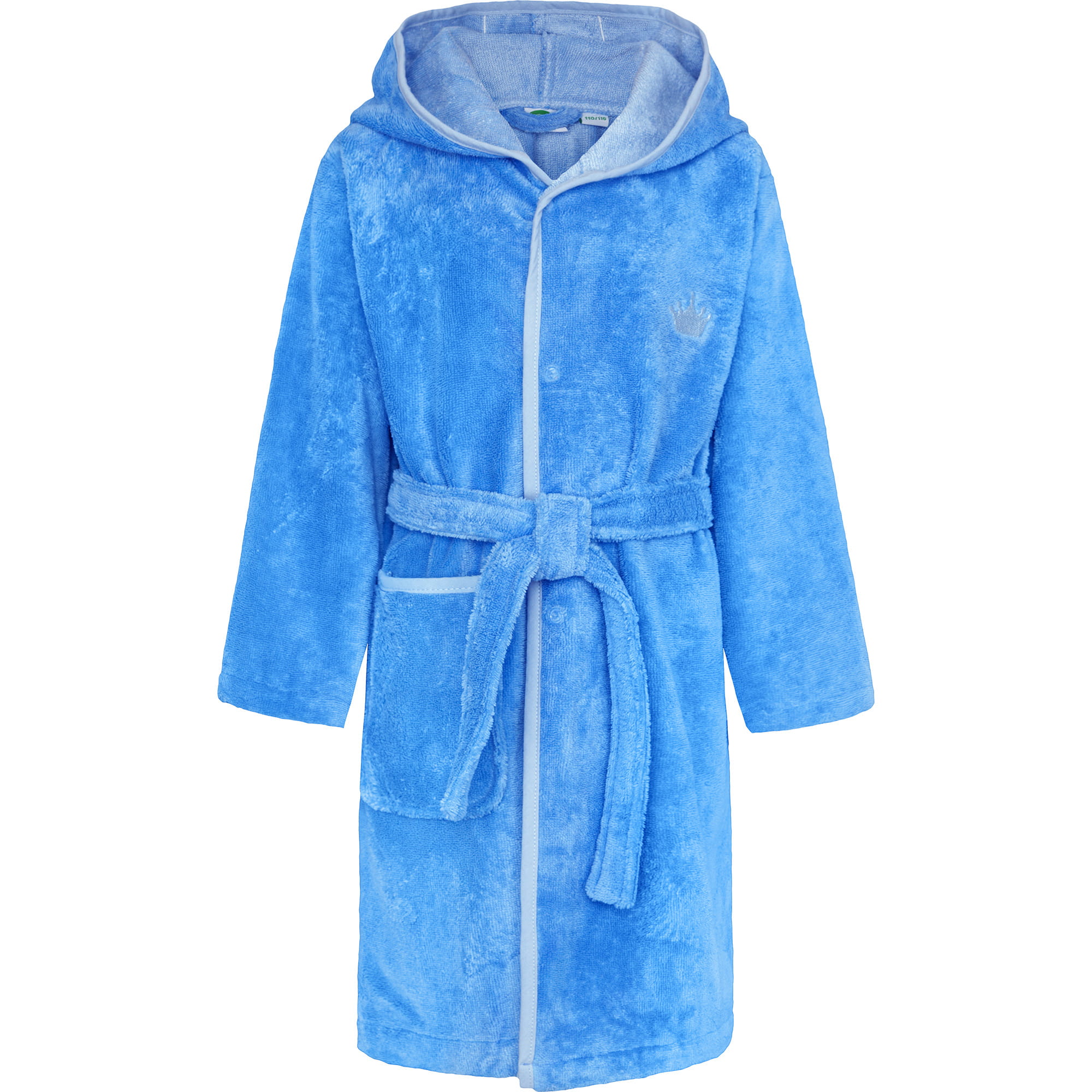 Smithy Schmuseflausch - Kinder-Bademantel - Farbe: blau (1602022)