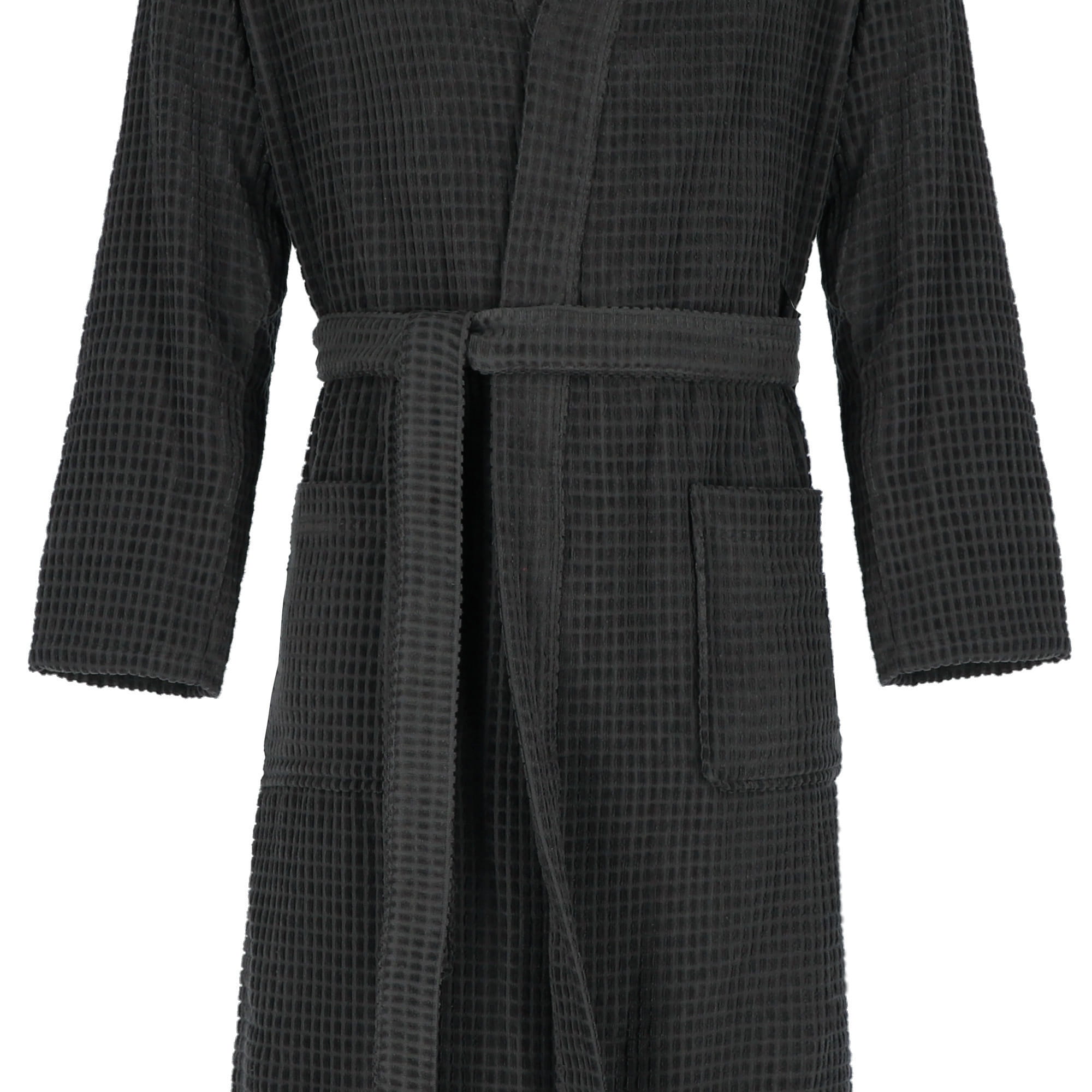 Cawö Bademäntel Herren Kimono Kimono 6845 basalt - 740