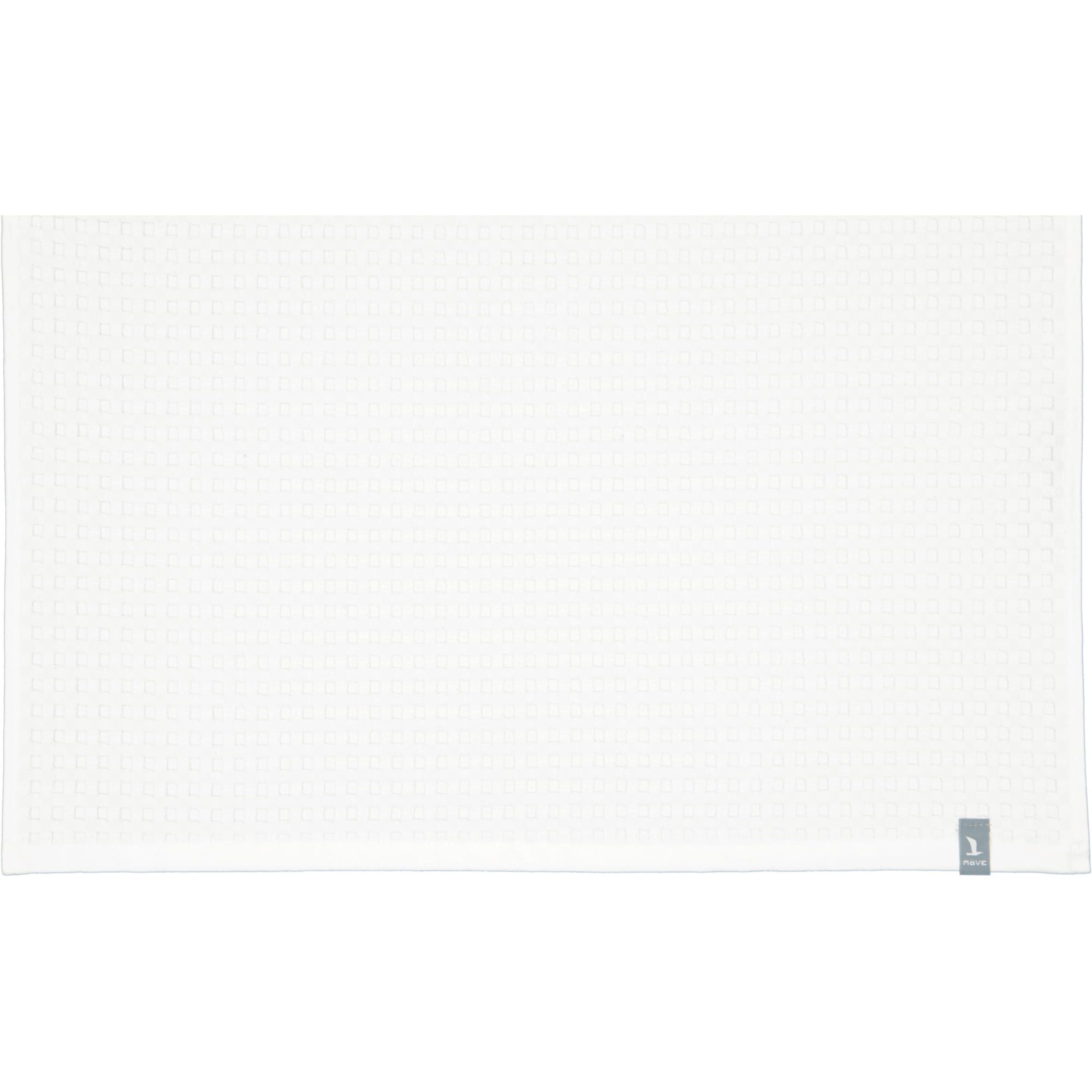 Möve - Waffelpiquée - Farbe: snow - 001 (1-0605/8762) - Handtuch 50x100 cm