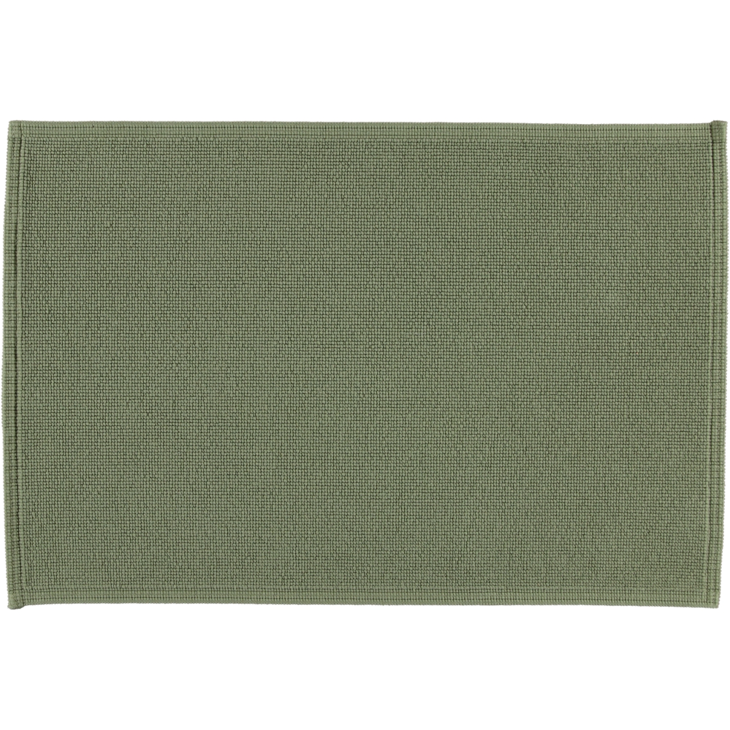 Rhomtuft - Badematte Plain - Farbe: olive - 404 - 60x90 cm