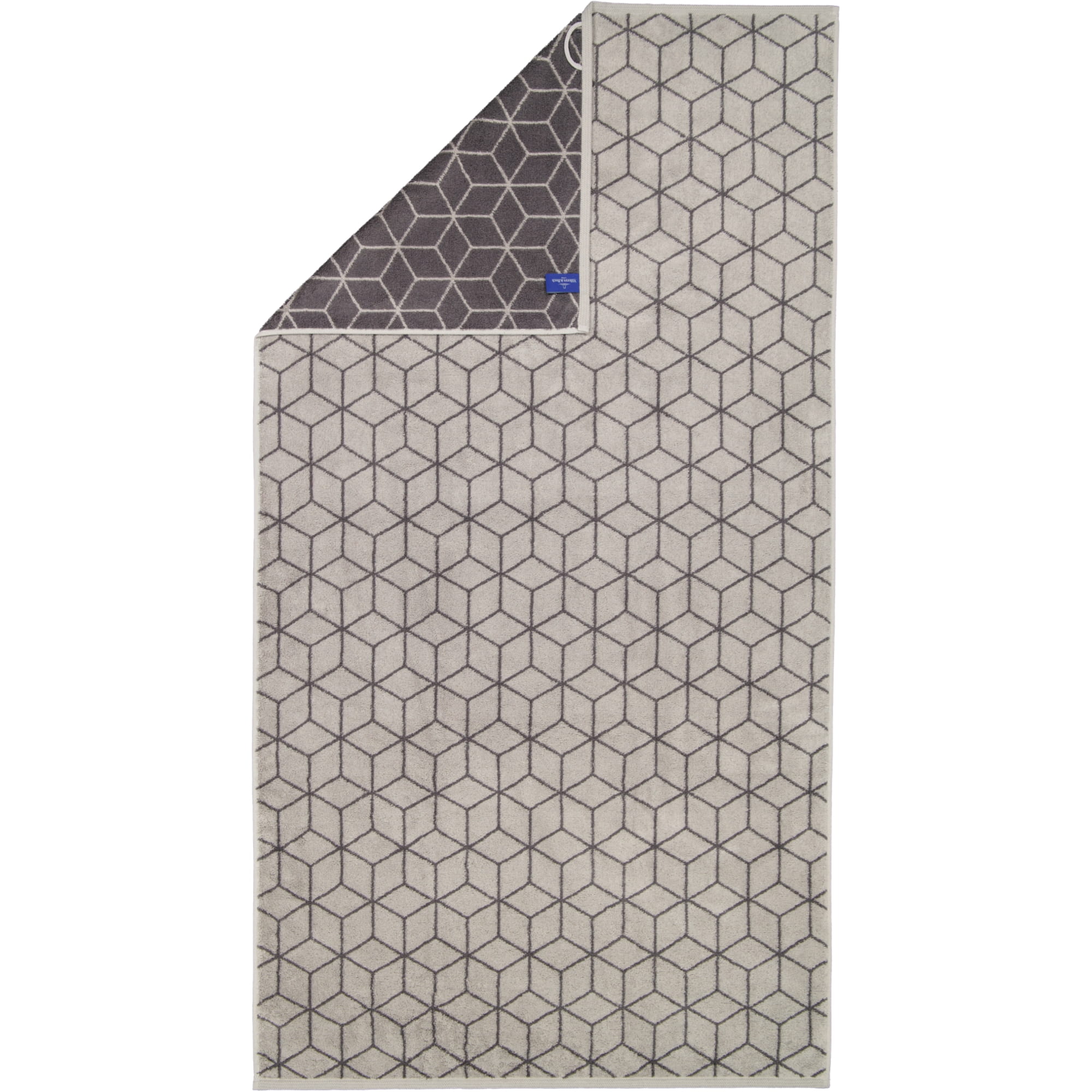 Villeroy & Boch Handtücher Coordinates Carré 2557 - Farbe: stone - 77 - Duschtuch 80x150 cm