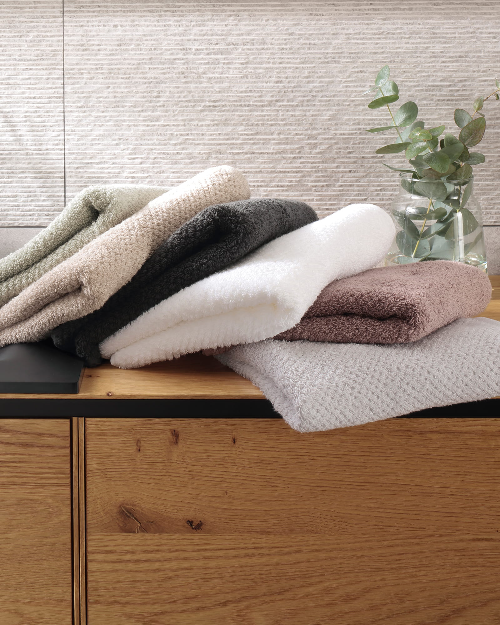 Cawö Handtücher Pure Elements 6510 travertin - 366 - Gästetuch 30x50 cm