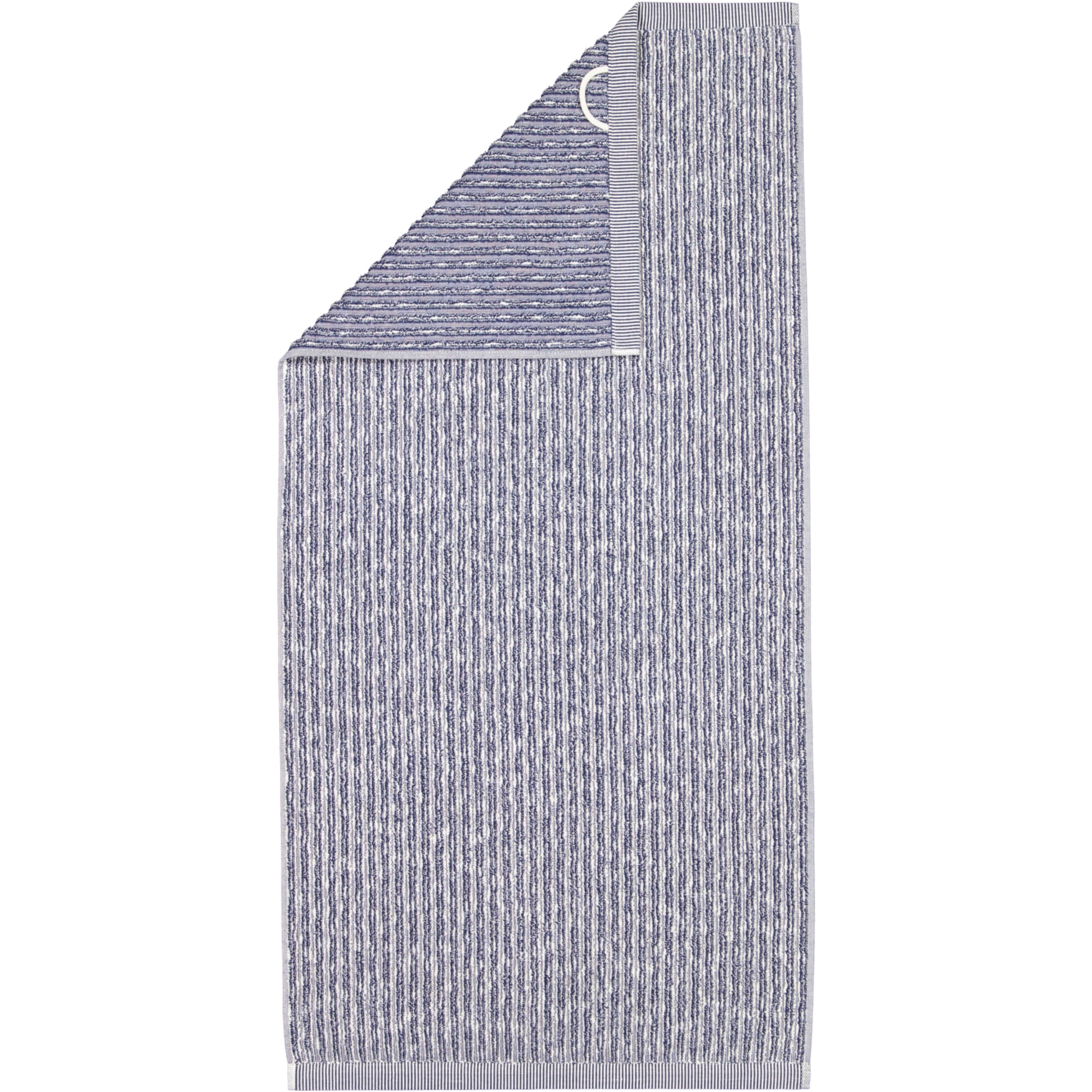 Möve Handtücher Brooklyn Pinstripe nature/deep sea - 042 - Handtuch 50x100 cm