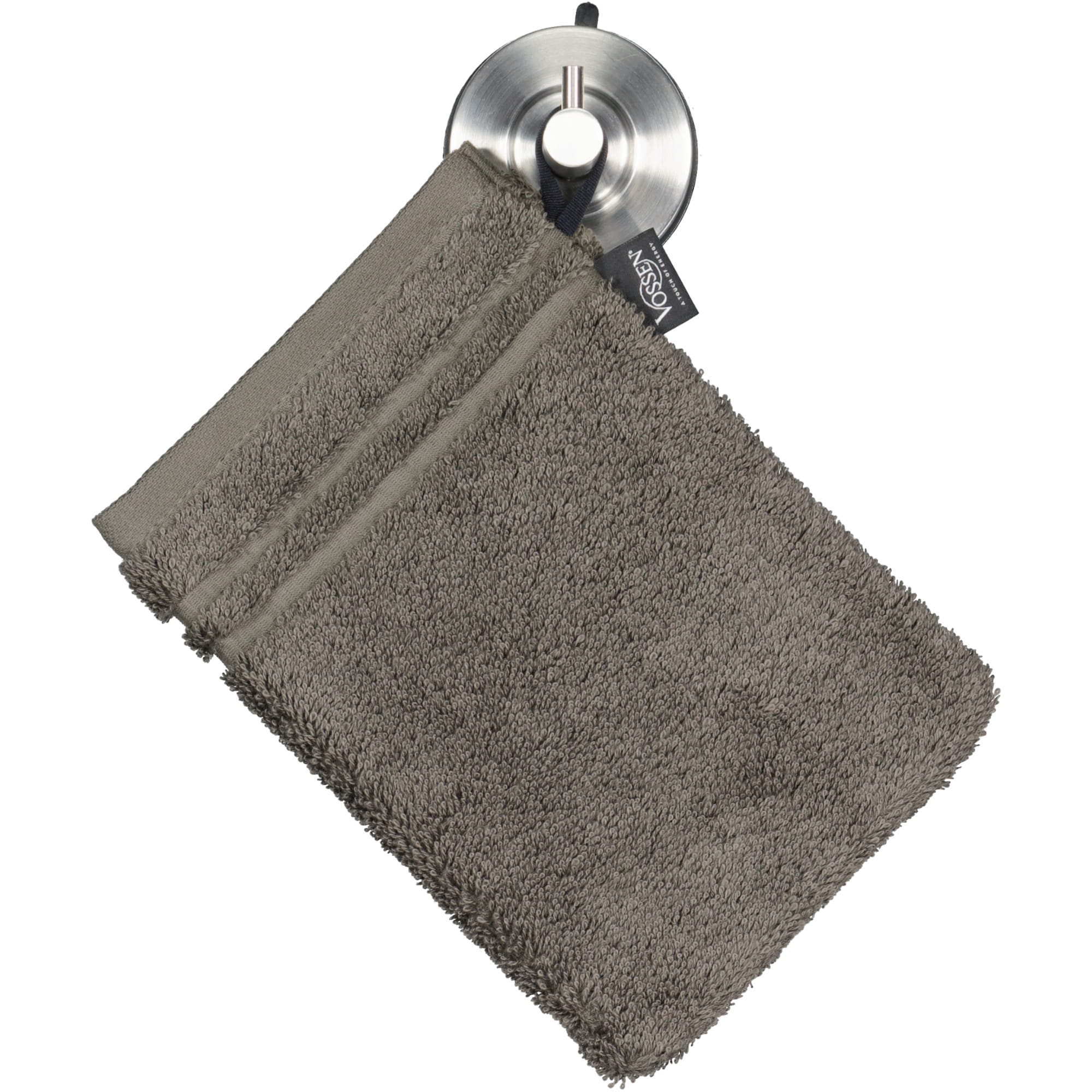 Vossen Handtücher Vienna Style Supersoft slate grey - 7420 - Waschhandschuh 16x22 cm