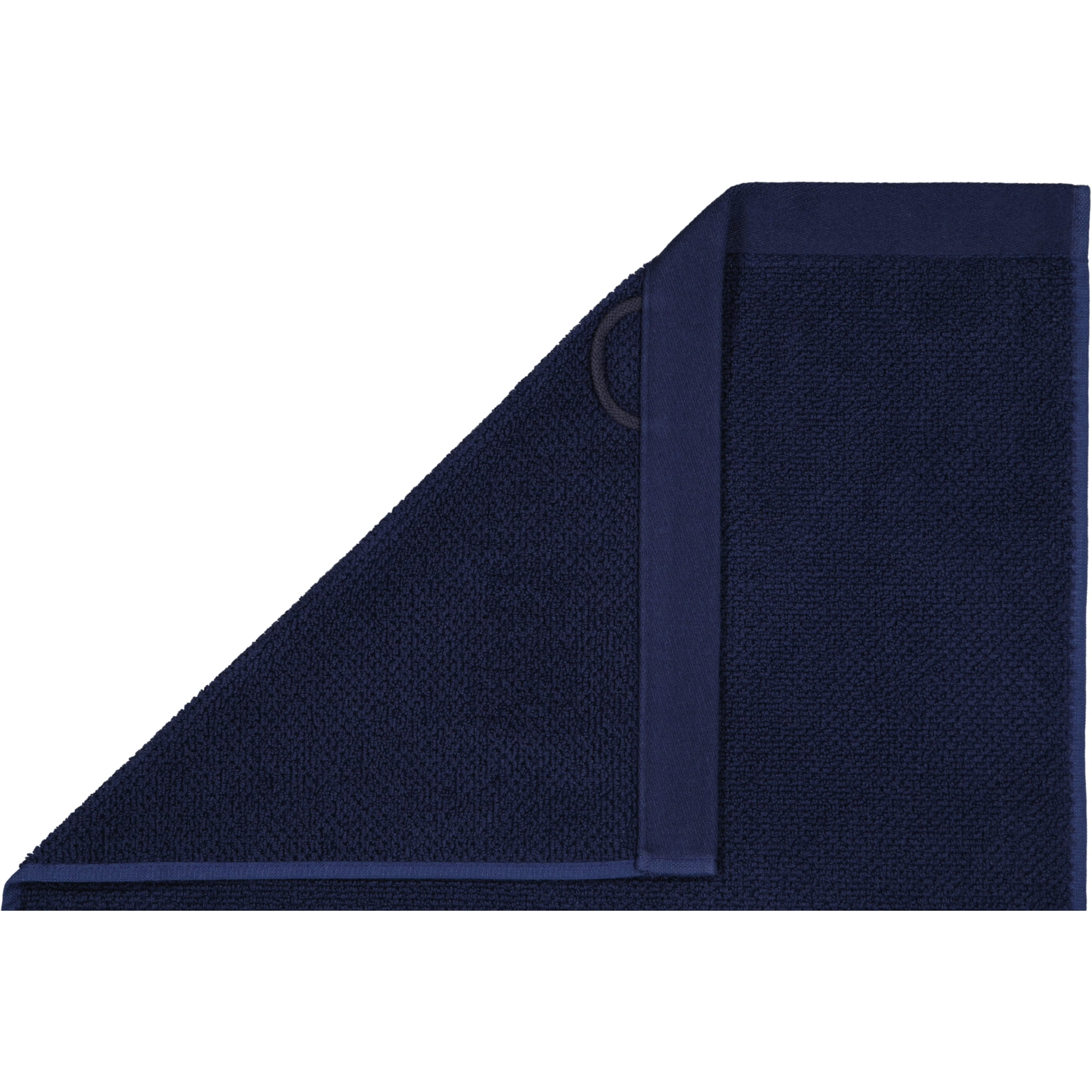 Möve Handtücher Autumn Delights Perlstruktur dark blue - 426 - Handtuch 50x100 cm