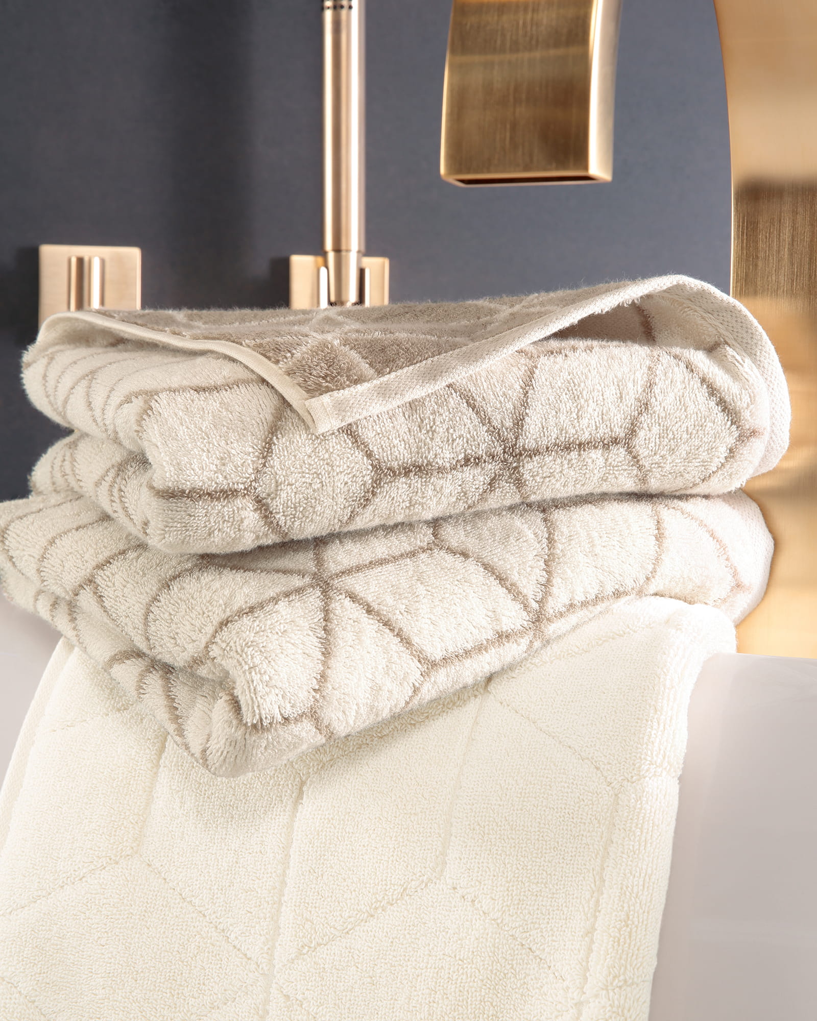 Villeroy & Boch Handtücher Coordinates Carré 2557 - Farbe: cashmere - 33