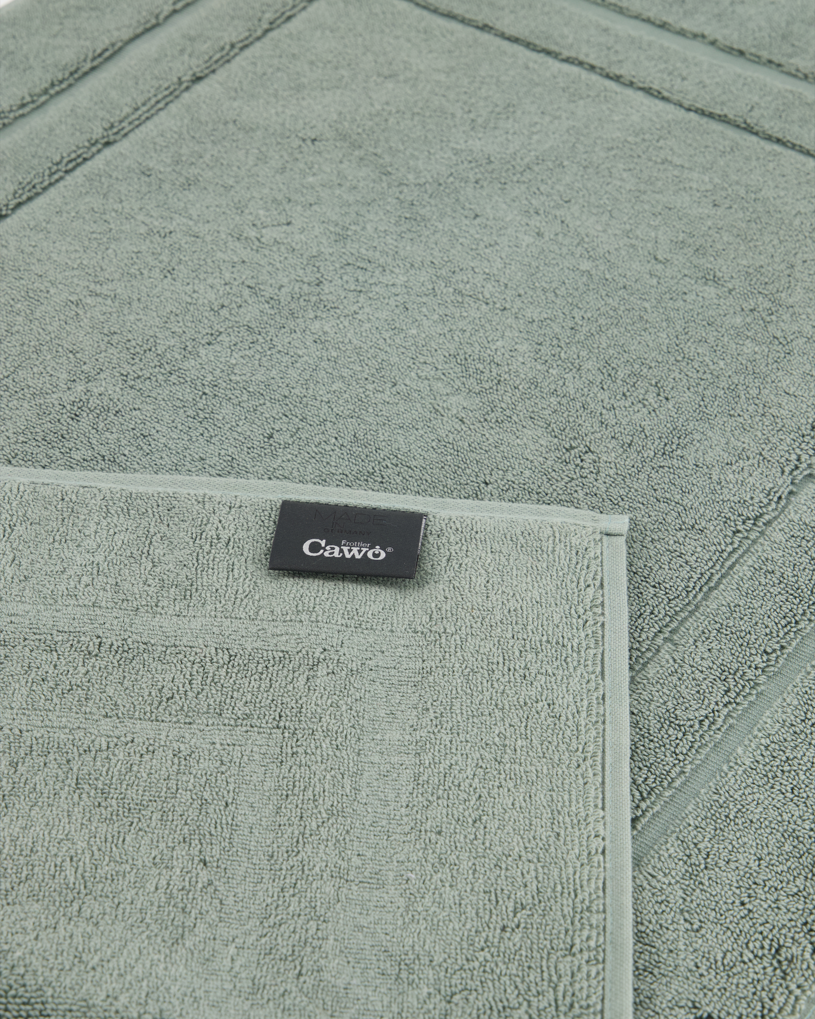 Cawö Badematten Classic 303 nordic green - 470 - 50x80 cm