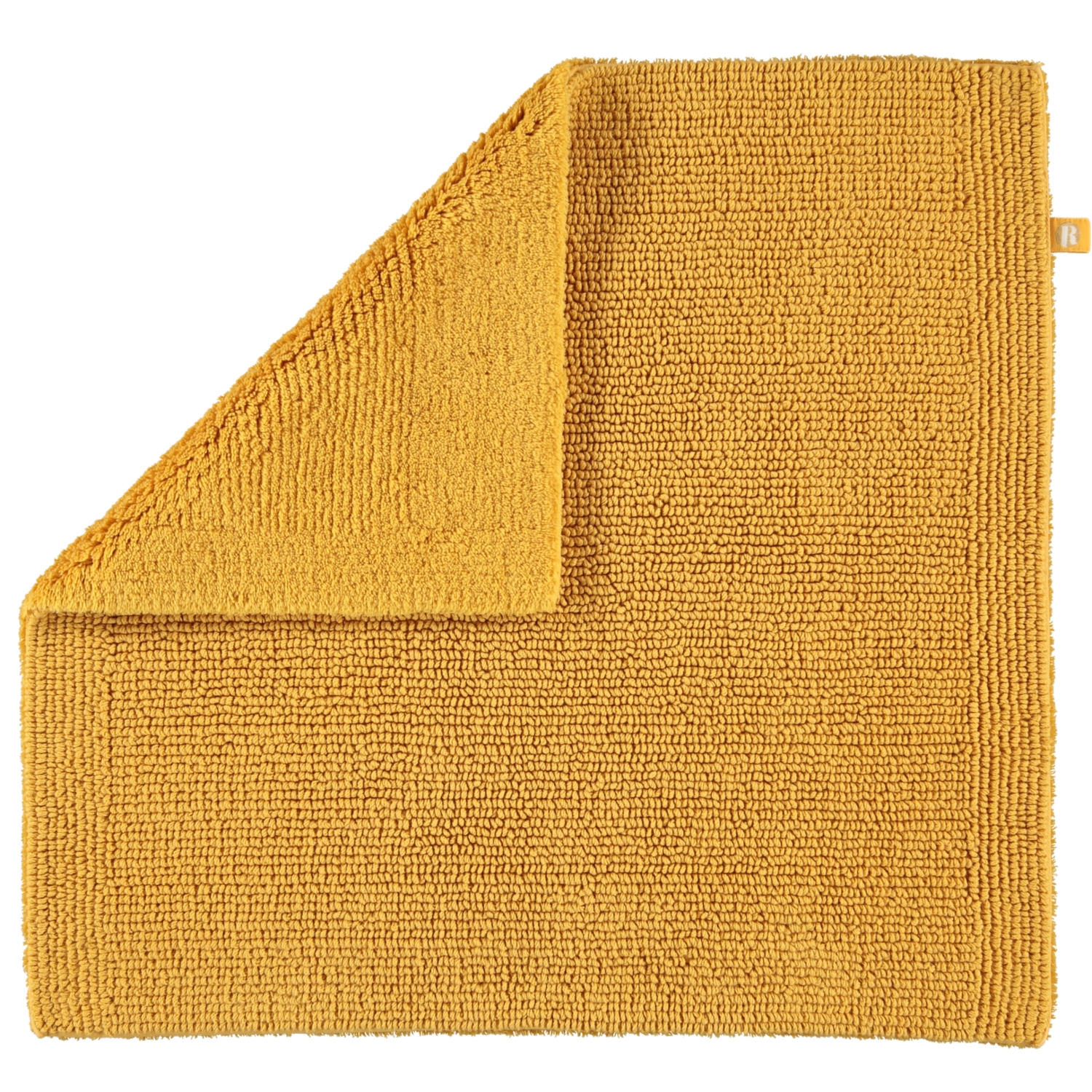 Rhomtuft - Badteppich Pur - Farbe: gold - 348 - 60x60 cm