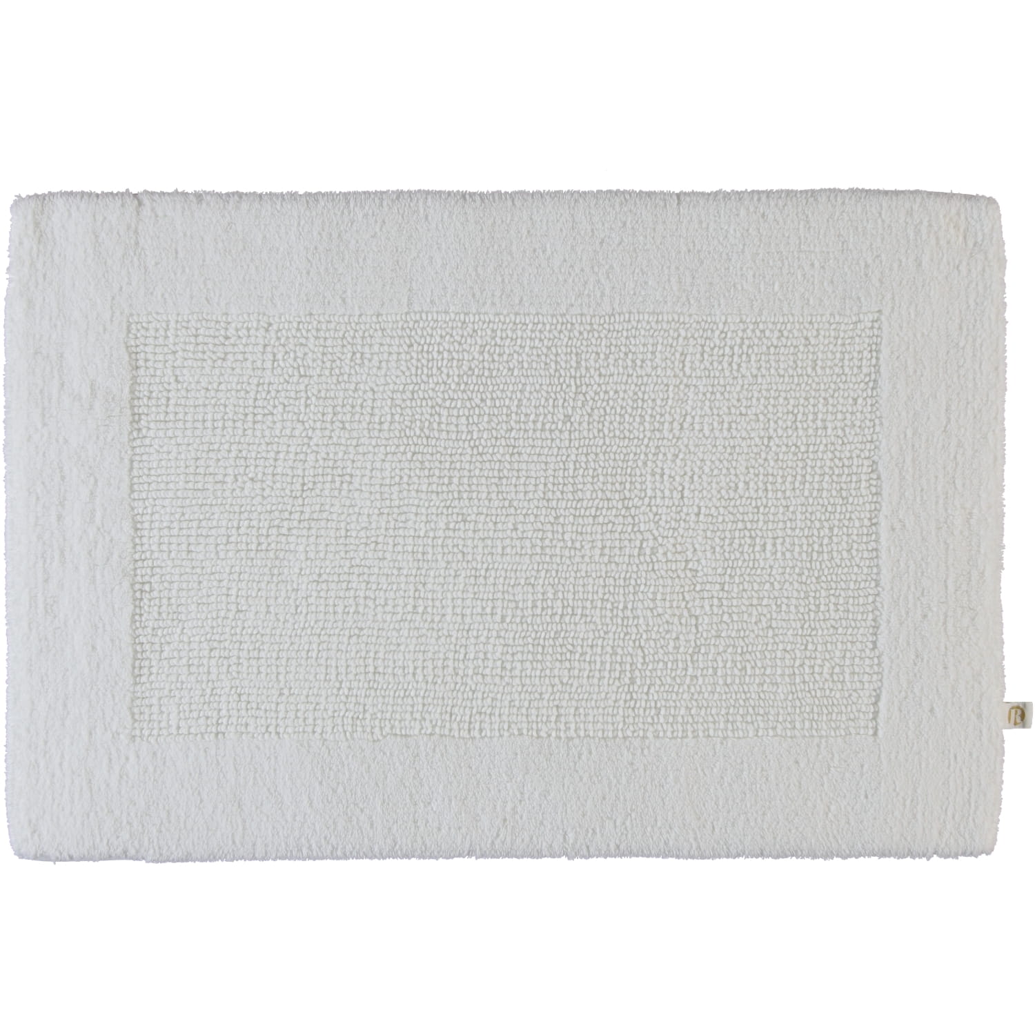 Rhomtuft - Badteppiche Prestige - Farbe: weiss - 01 - 45x60 cm