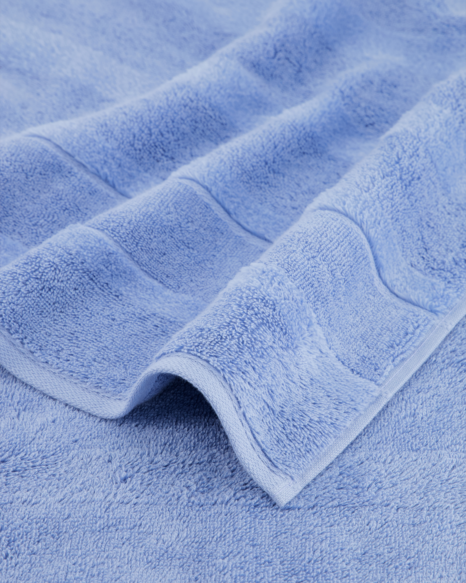 Cawö - Noblesse2 1002 - Farbe: sky - 138 - Seiflappen 30x30 cm