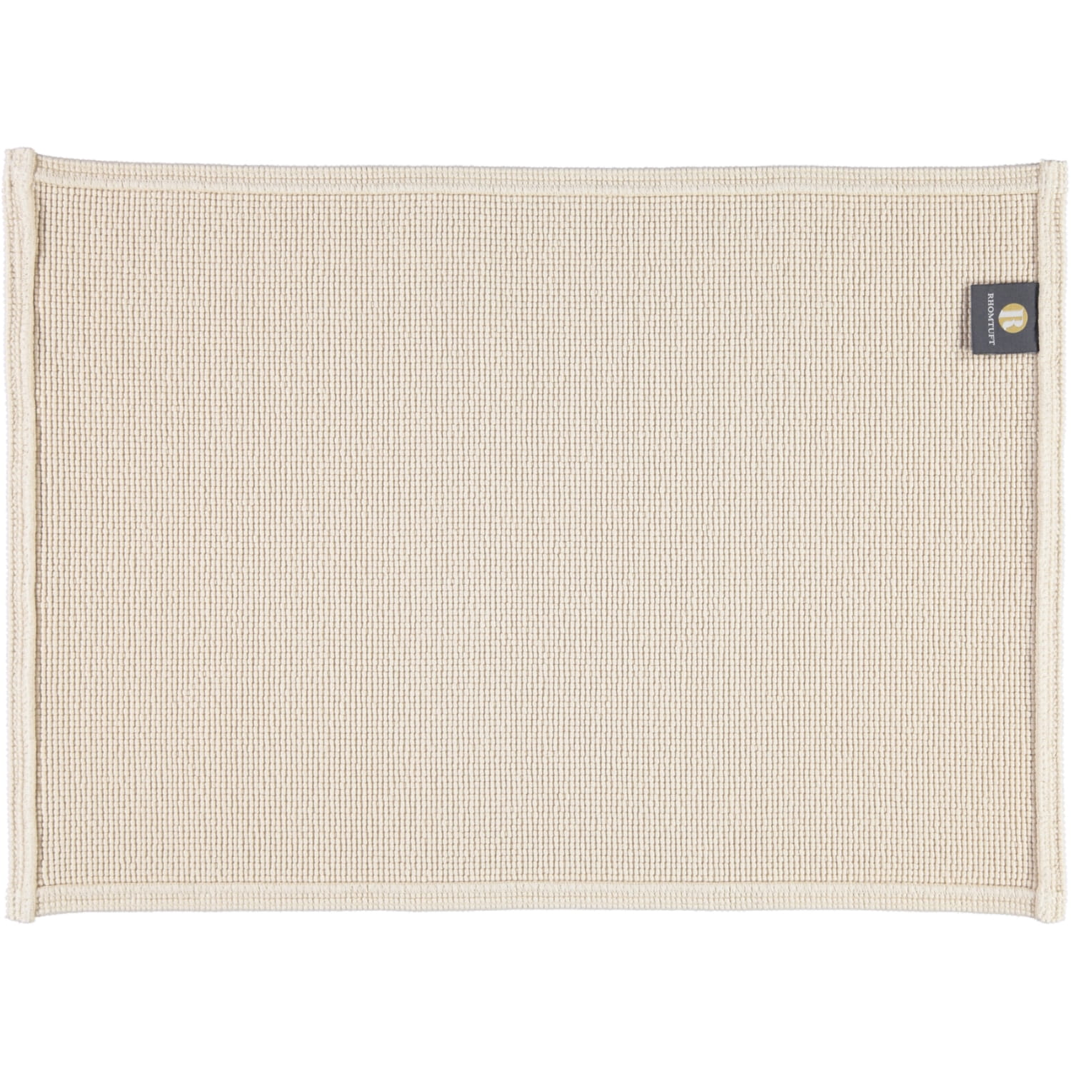 Rhomtuft - Badteppiche Plain - Farbe: natur-jasmin - 20 - 50x70 cm