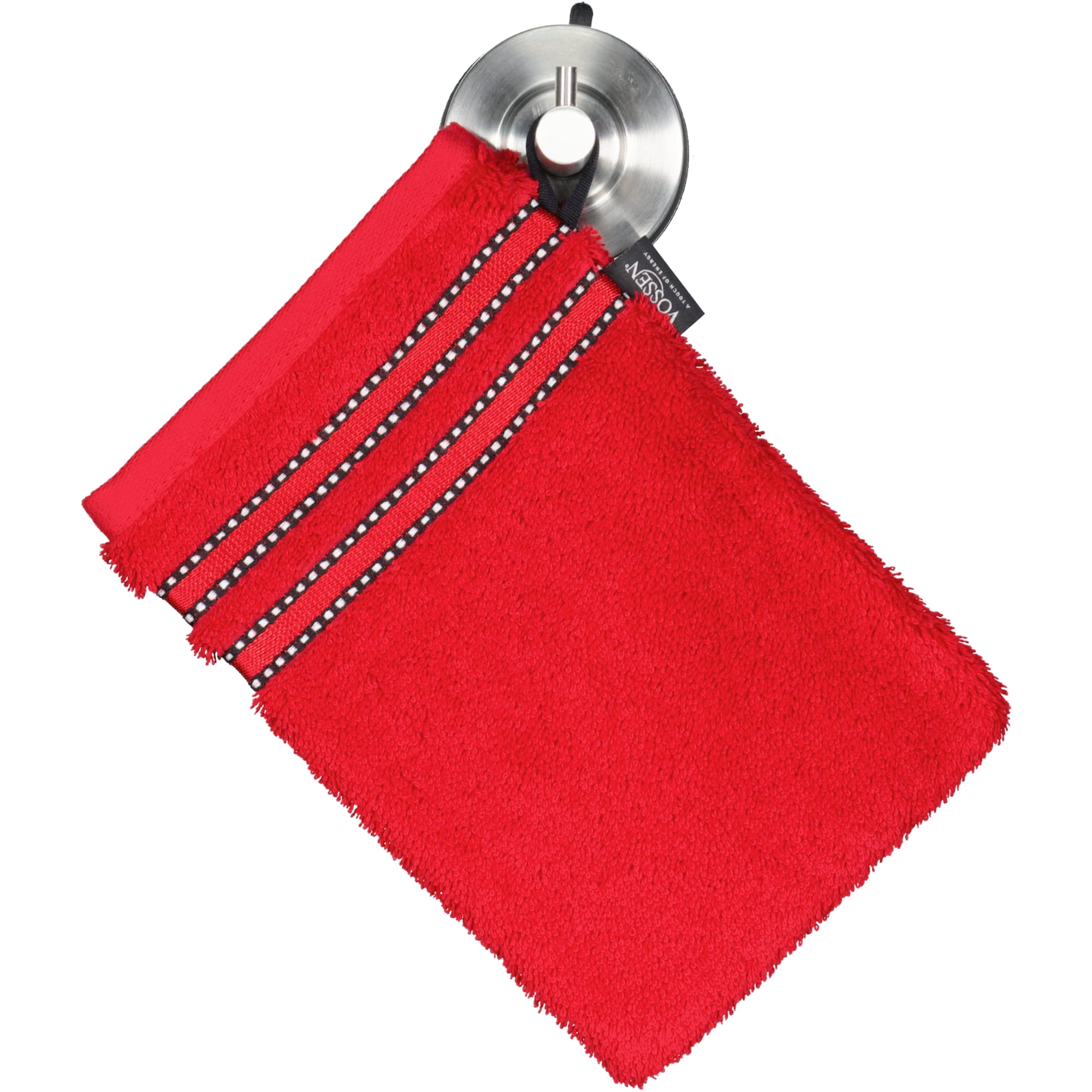 Vossen Cult de Luxe - Farbe: purpur - 3705 - Waschhandschuh 16x22 cm