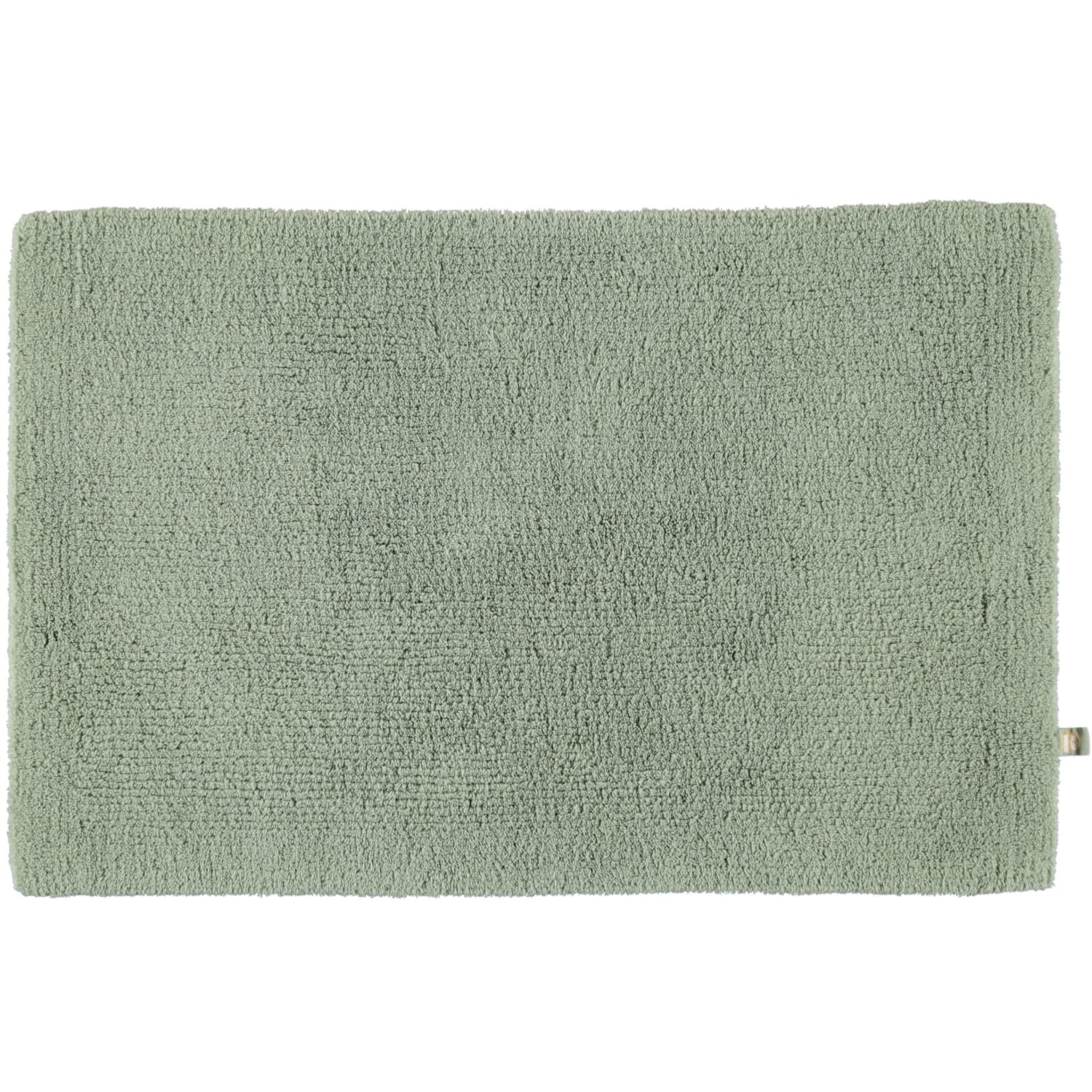 Rhomtuft - Badteppich Pur - Farbe: jade - 90 - 50x75 cm