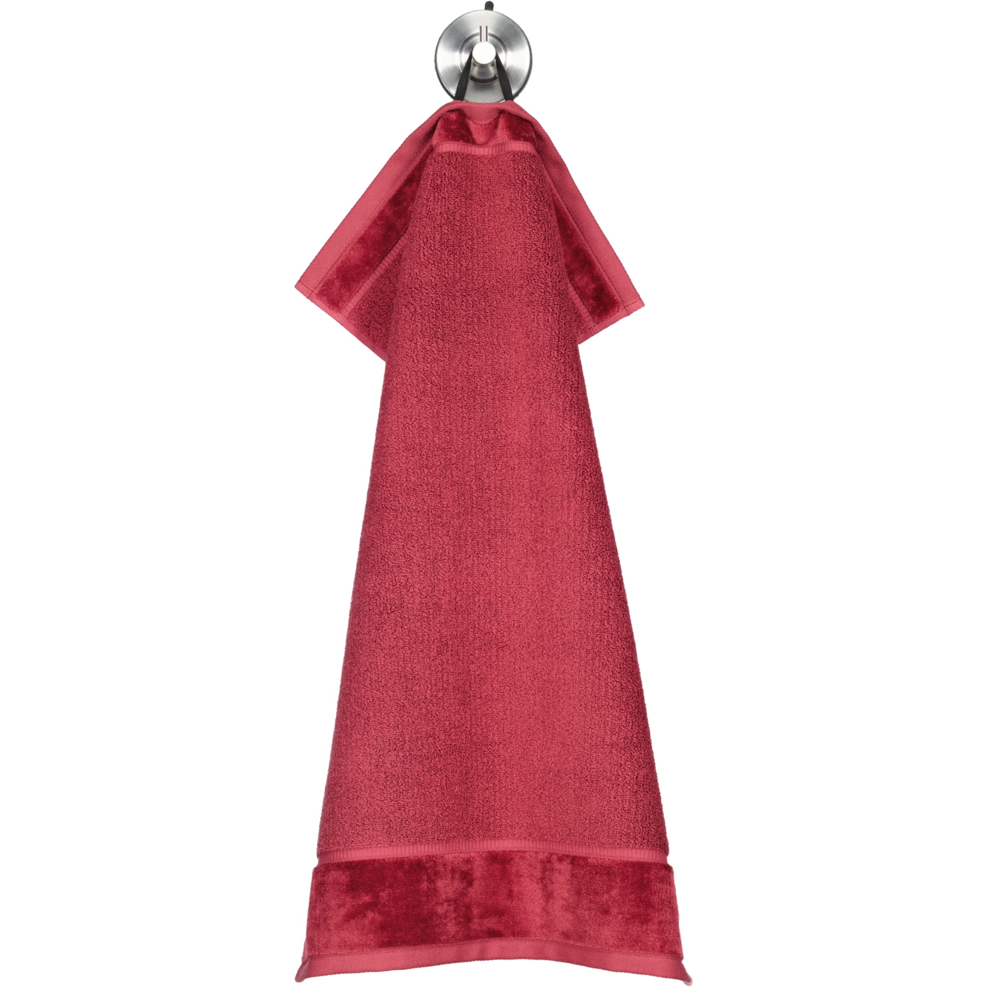 Vossen Handtücher Pure red rock - 3810 - Gästetuch 30x50 cm