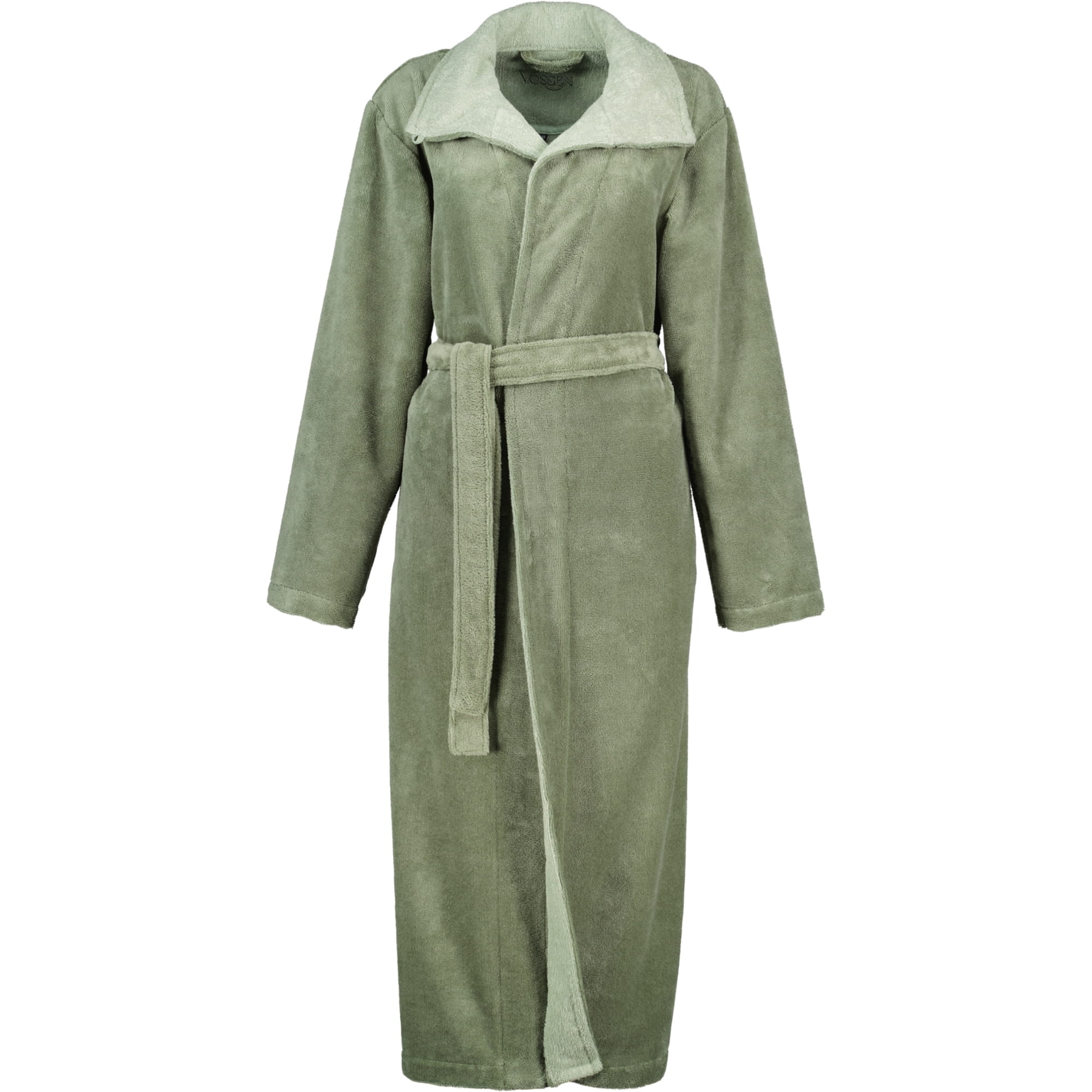 Vossen Bademäntel Damen Stehkragen Andorra detox green/eukalyptus - 0002 - XS