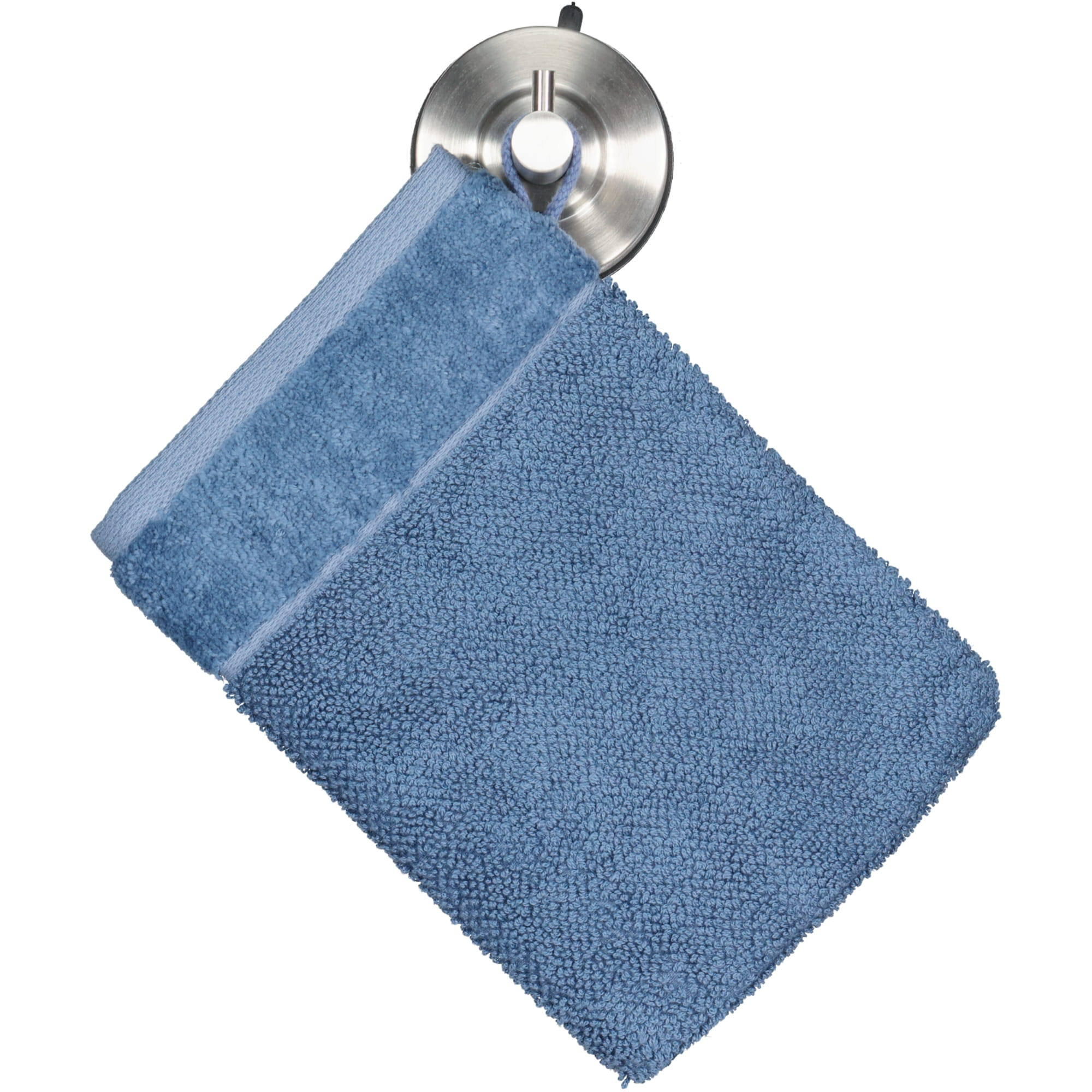 Möve Handtücher Bamboo luxe steel blue - 847 - Waschhandschuh 15x20 cm