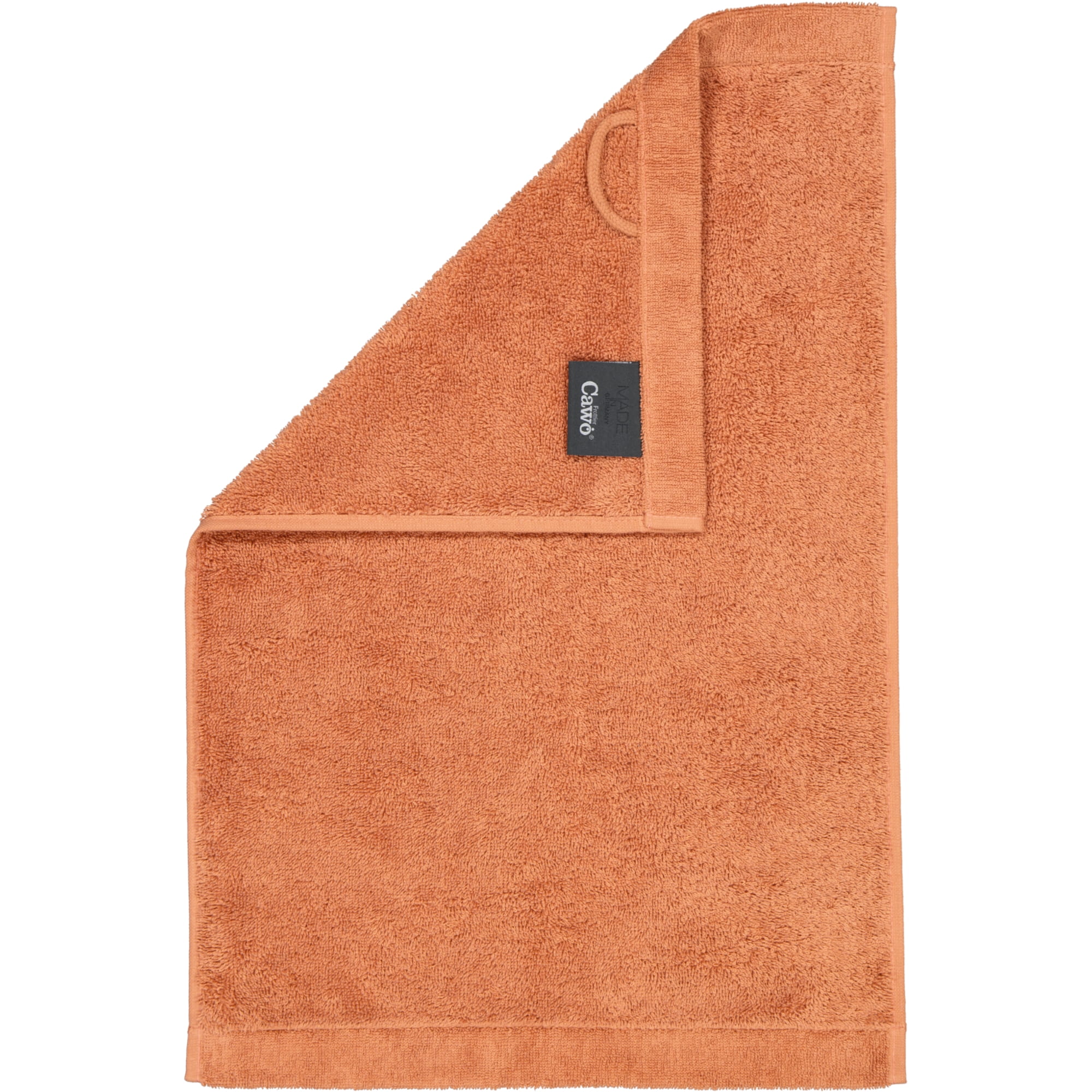 Cawö Handtücher Lifestyle Uni 7007 kupfer - 384 - Gästetuch 30x50 cm