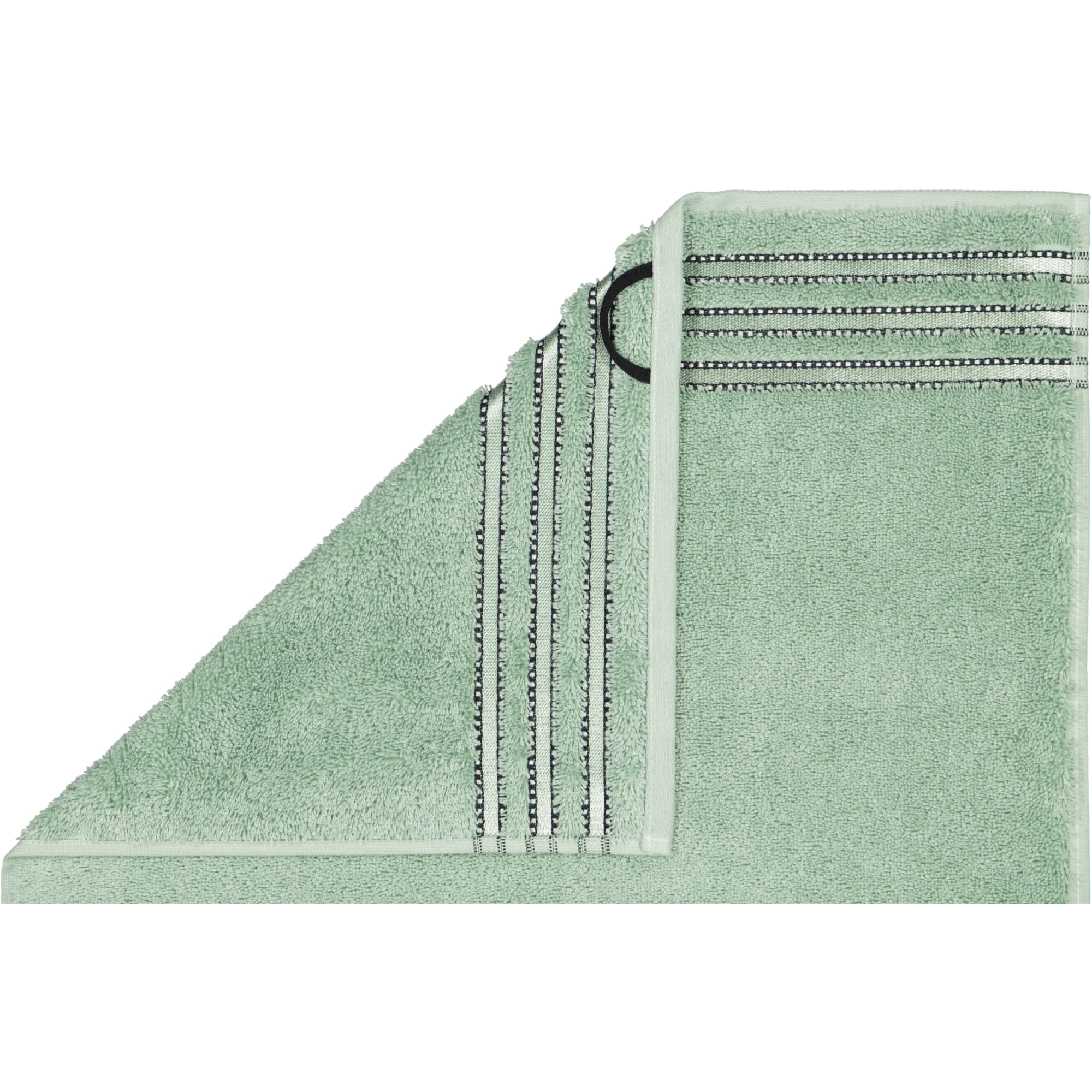 Vossen Handtücher Cult de Luxe soft green - 5305 - Waschhandschuh 16x22 cm