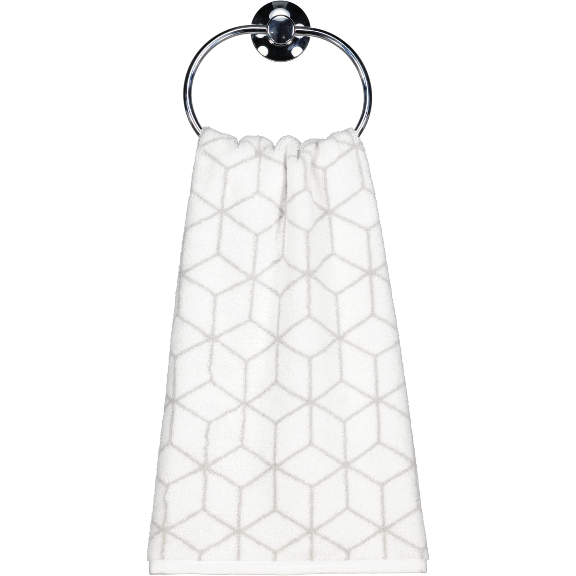 Villeroy & Boch Handtücher Coordinates Carré 2557 - Farbe: brilliant white - 76 - Handtuch 50x100 cm