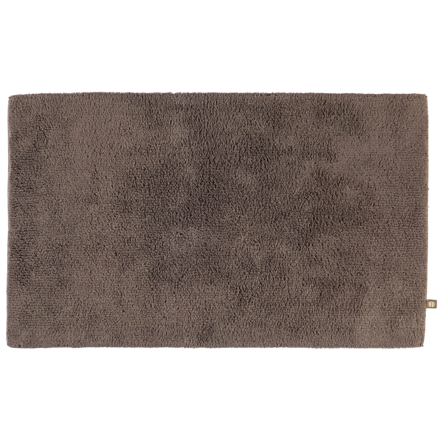 Rhomtuft - Badteppich Pur - Farbe: taupe - 58 - 60x100 cm