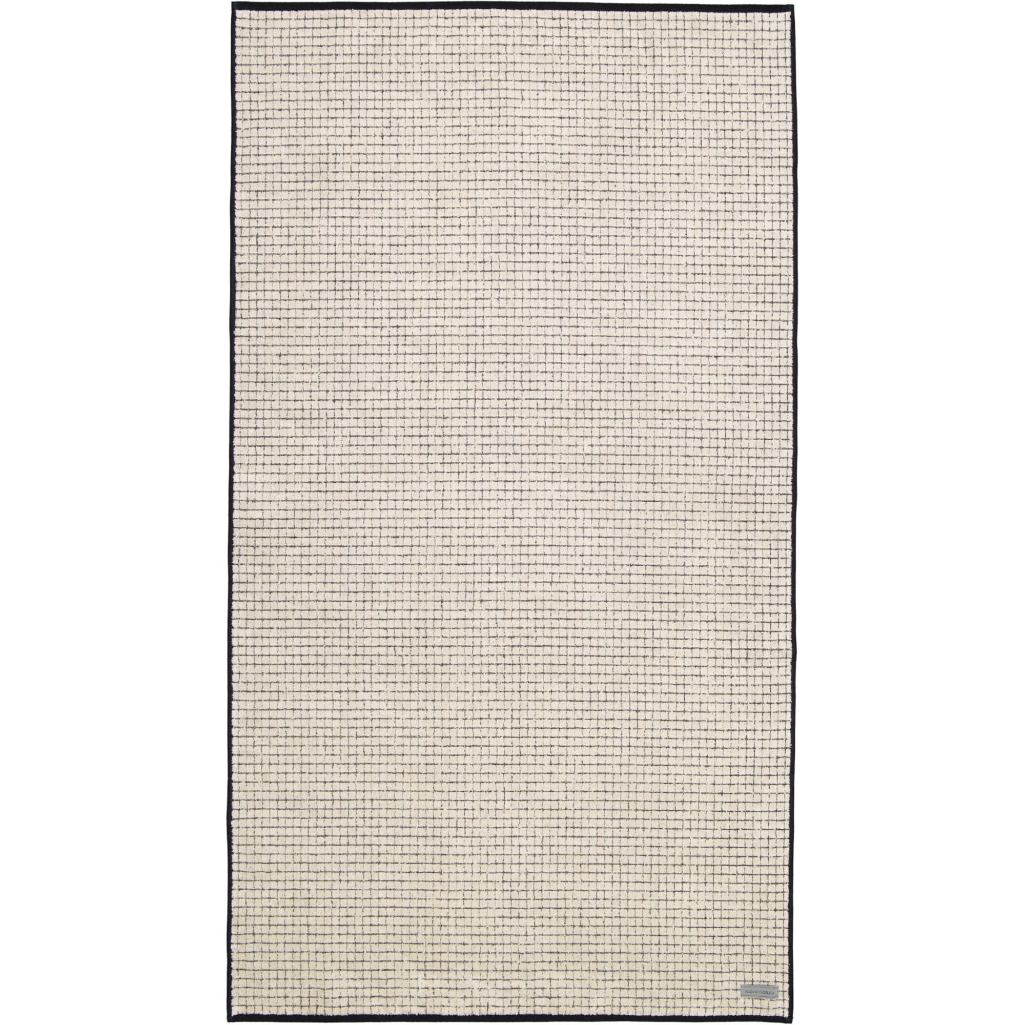 Möve - Eden - Kästchenstruktur Velours - Farbe: natur - 081 (1-0156/5021) - Duschtuch 80x150 cm