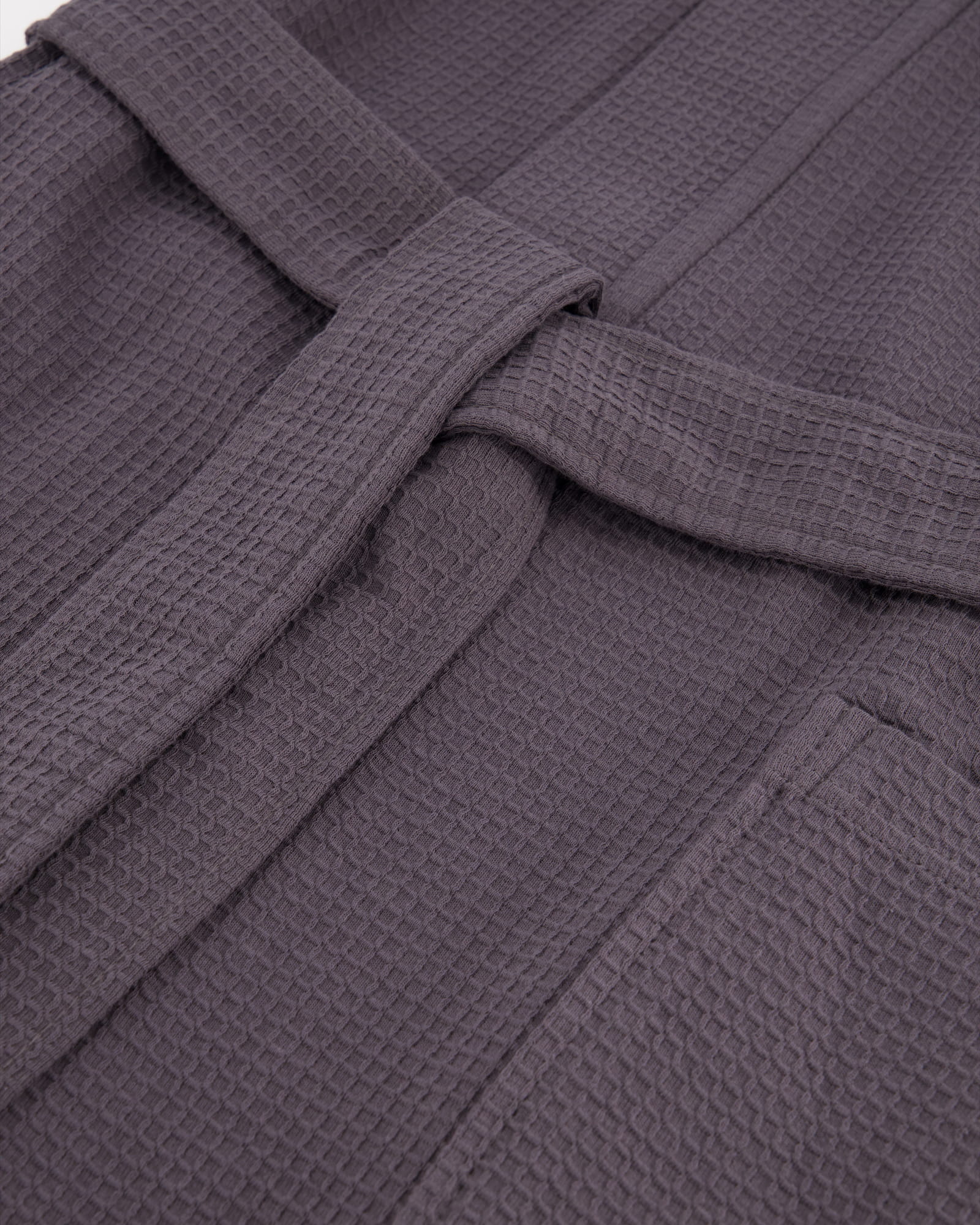 Cawö Home Bademäntel Herren Kimono 816 anthrazit - 72