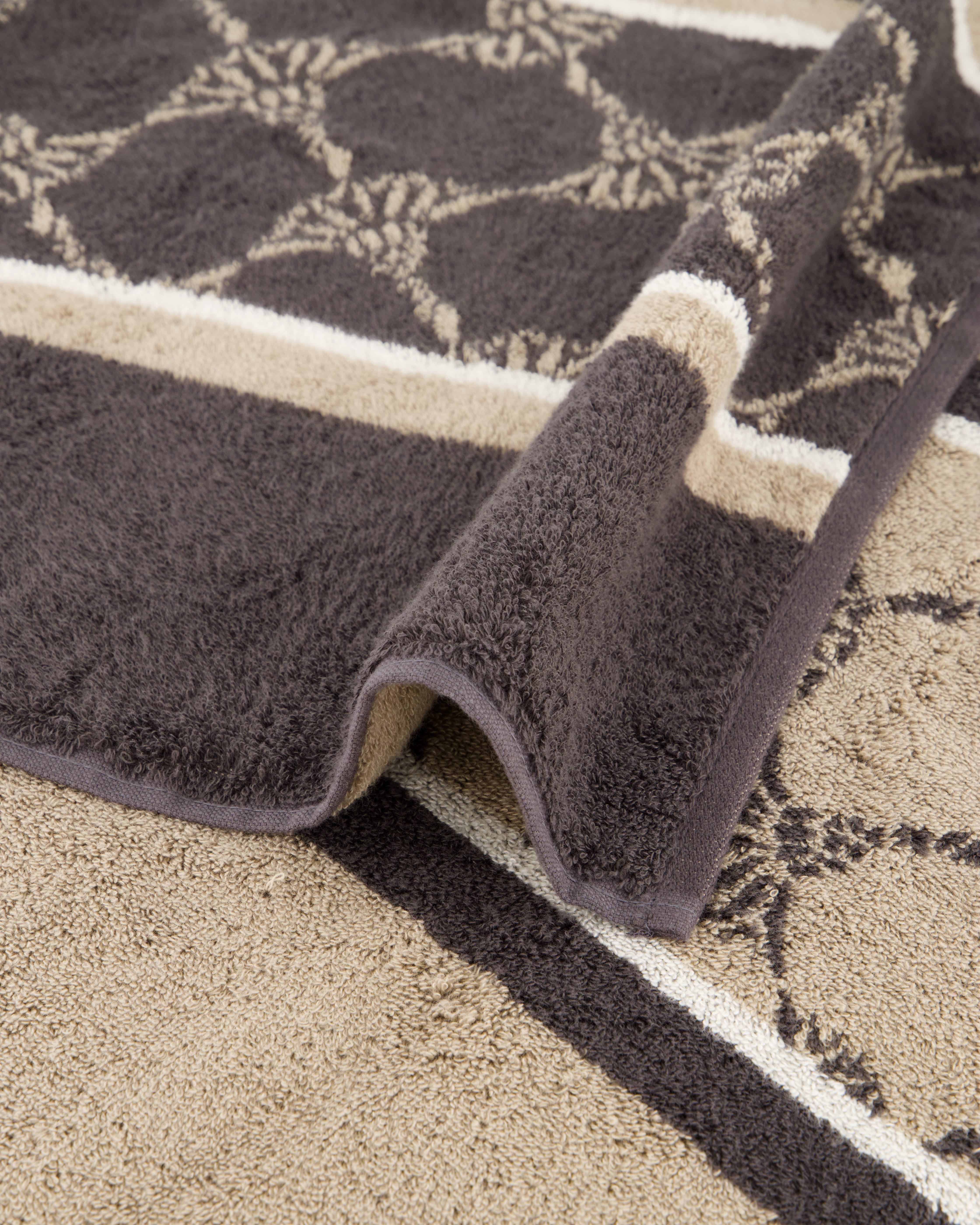 JOOP! Handtücher Sauna Stripes 1717 Anthrazit - 73