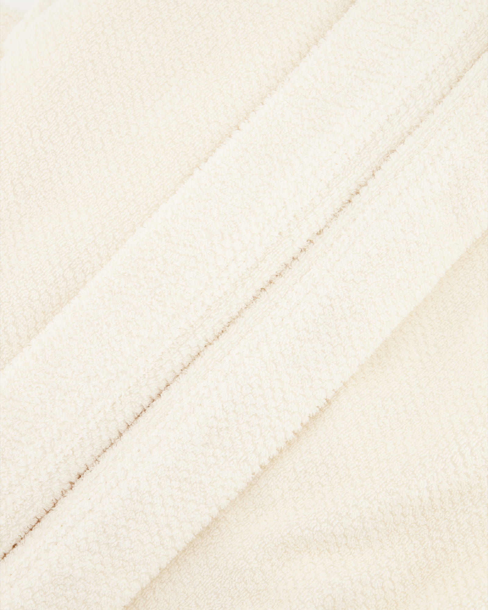 Cawö Herren Bademantel Kapuze Pure 5623 - Farbe: natur - 356 - M