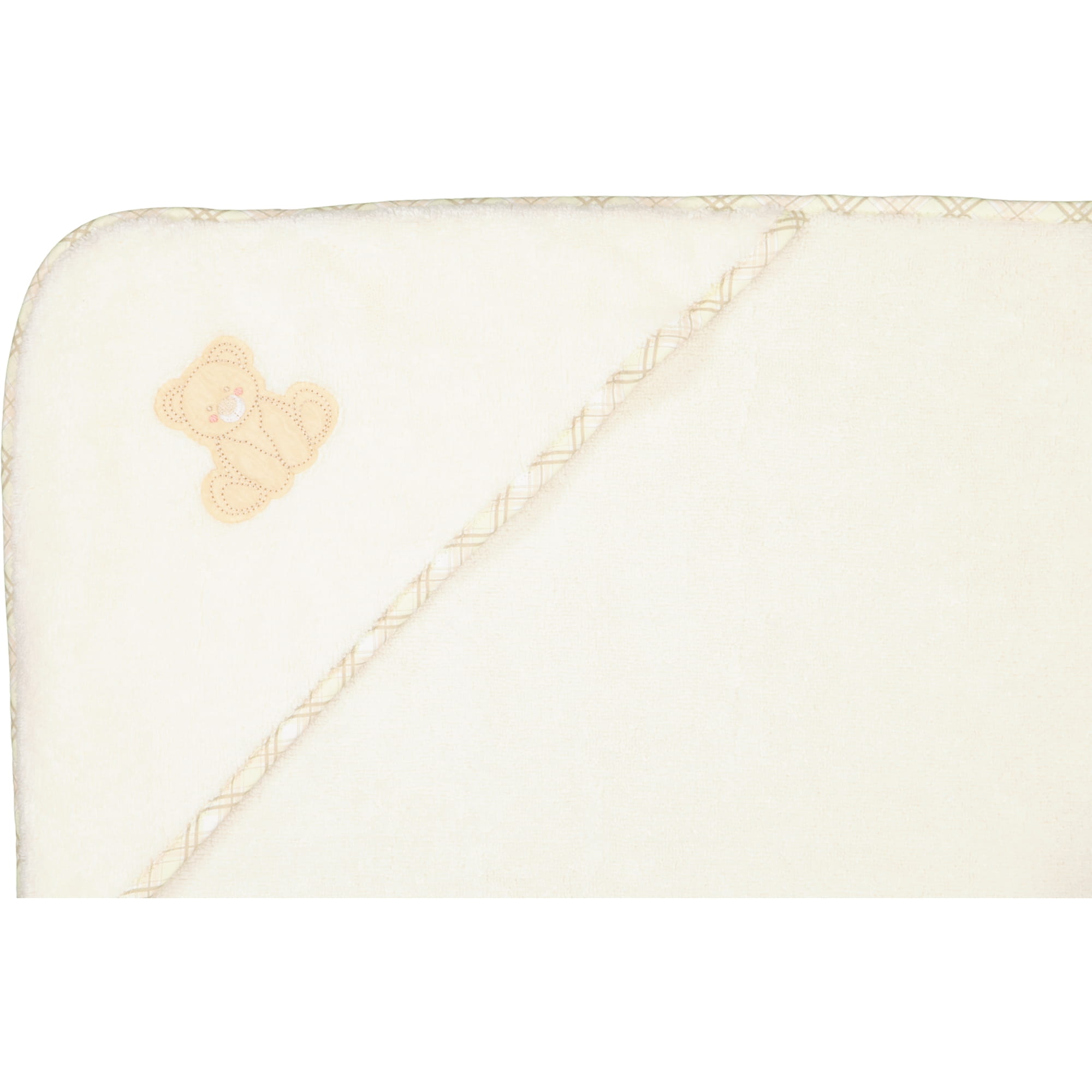 Vossen Kapuzentücher Teddy ivory - 1030 - Kapuzentuch 100x100 cm