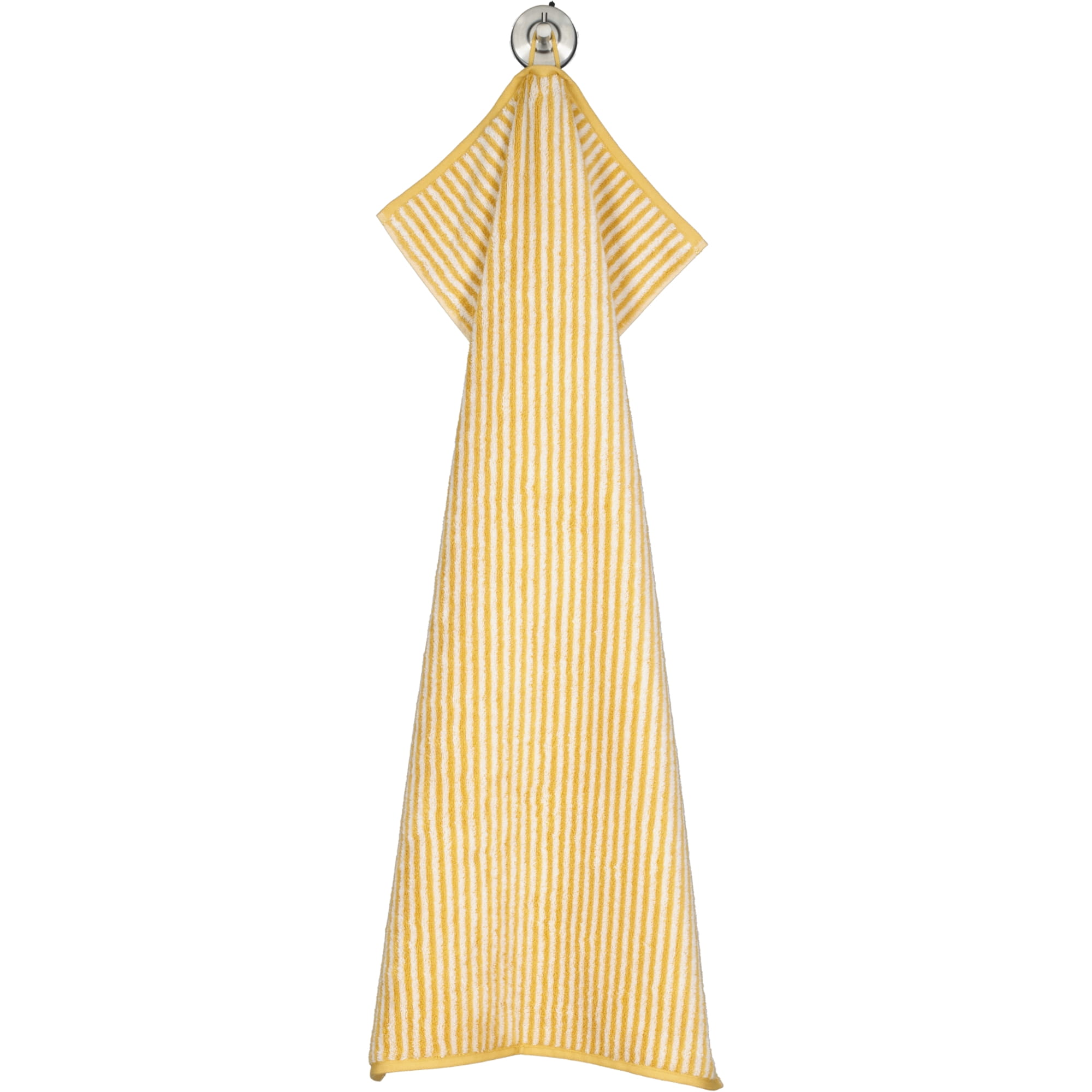 Cawö Handtücher Two-Tone Stripes 480 gold - 53 - Handtuch 50x100 cm
