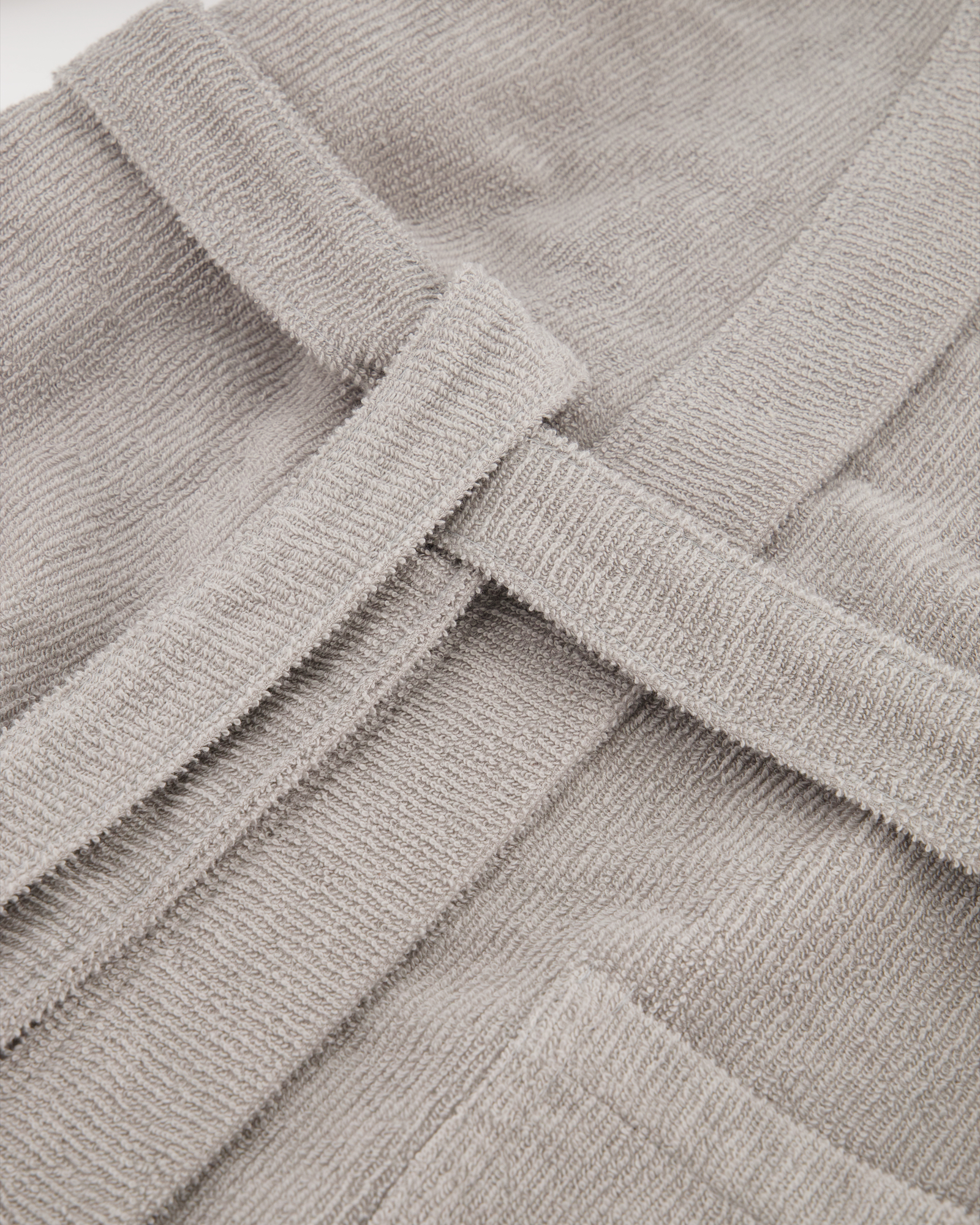 Cawö Bademäntel Herren Kimono Struktur 5509 stein - 727