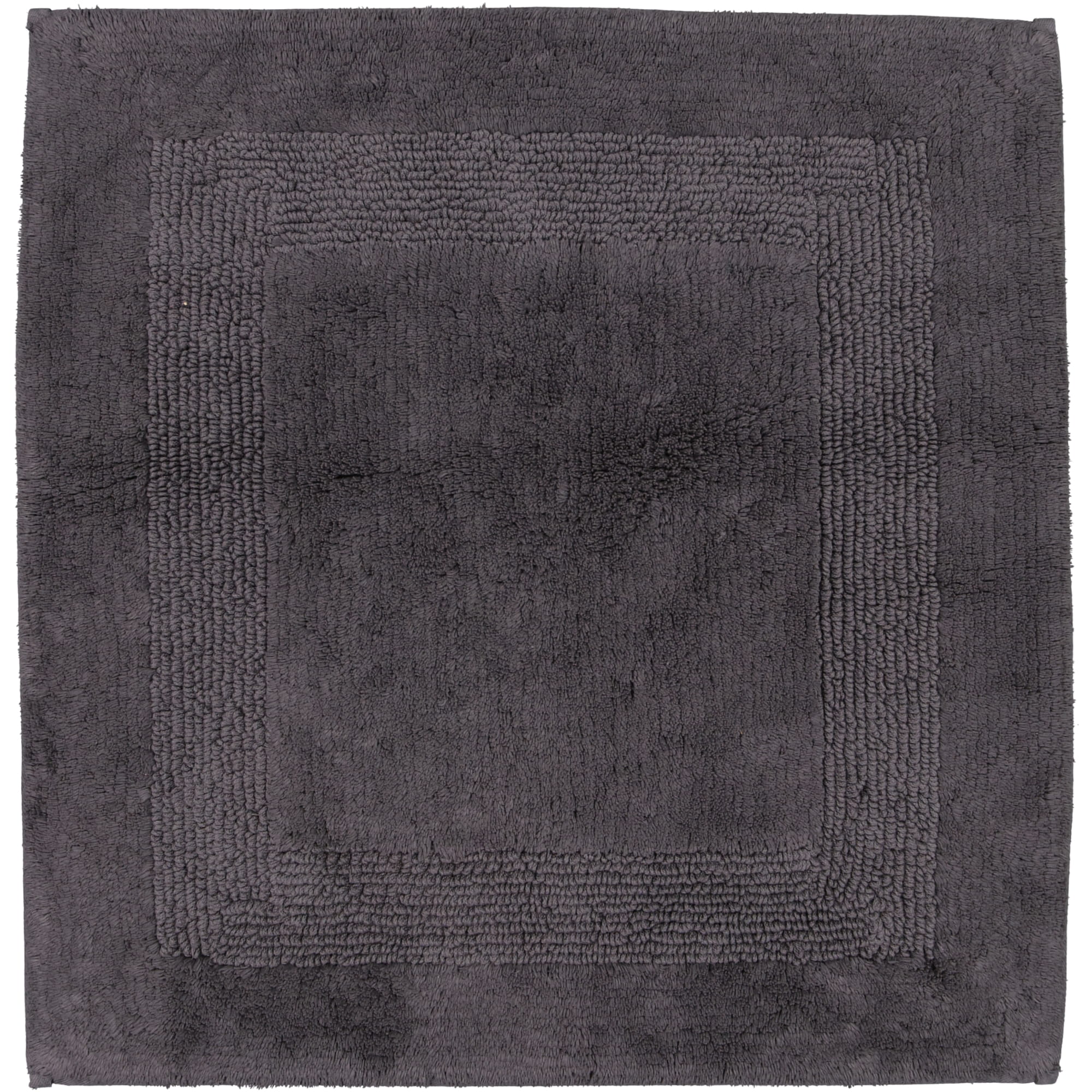 Cawö Home Badteppiche Luxus Badteppich 1000 basalt - 740 - 60x60 cm