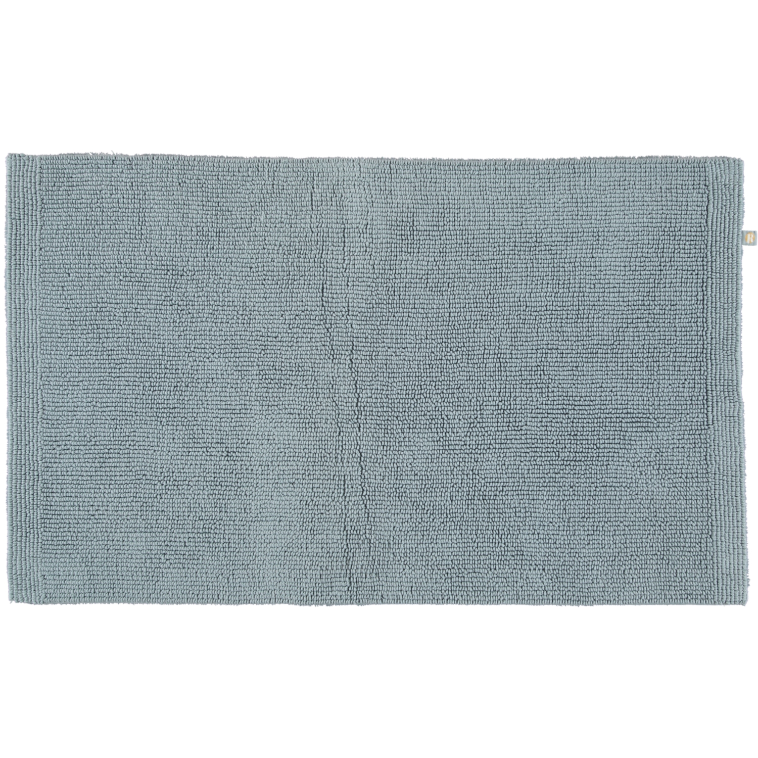 Rhomtuft - Badteppich Pur - Farbe: aquamarin - 400 - 60x100 cm