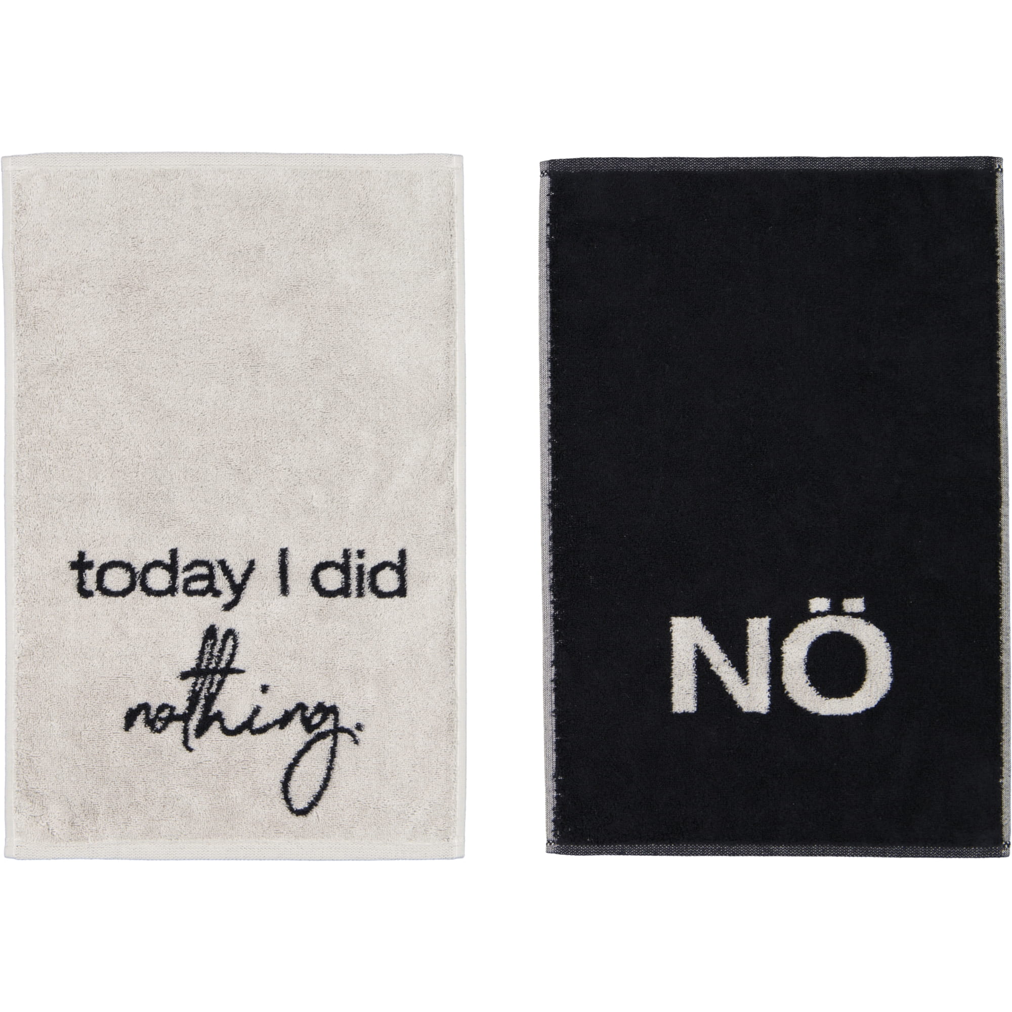 Cawö Gästetücher Postcard Towels Edition 100 NÖ - 03 - Gästetuch 30x50 cm