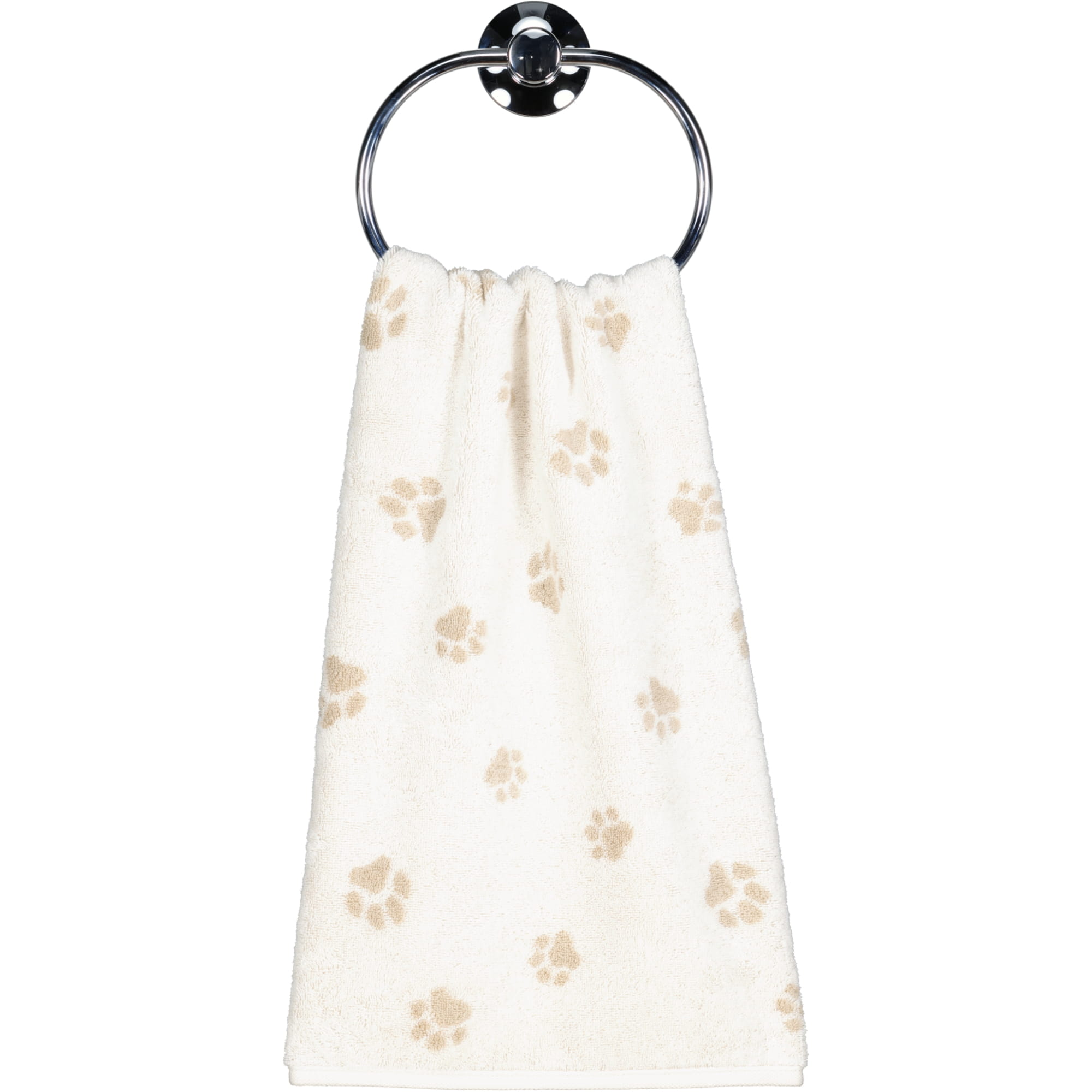 Cawö Handtücher WE LOVE DOGS Paws 6247 Natur-Beige - 33 - Handtuch 50x100 cm