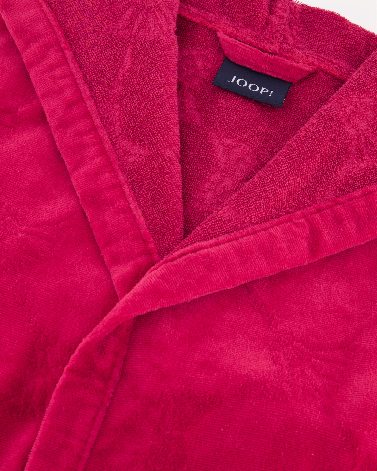 JOOP Damen Bademantel Kapuze - 1652 - Farbe: Beere - 218