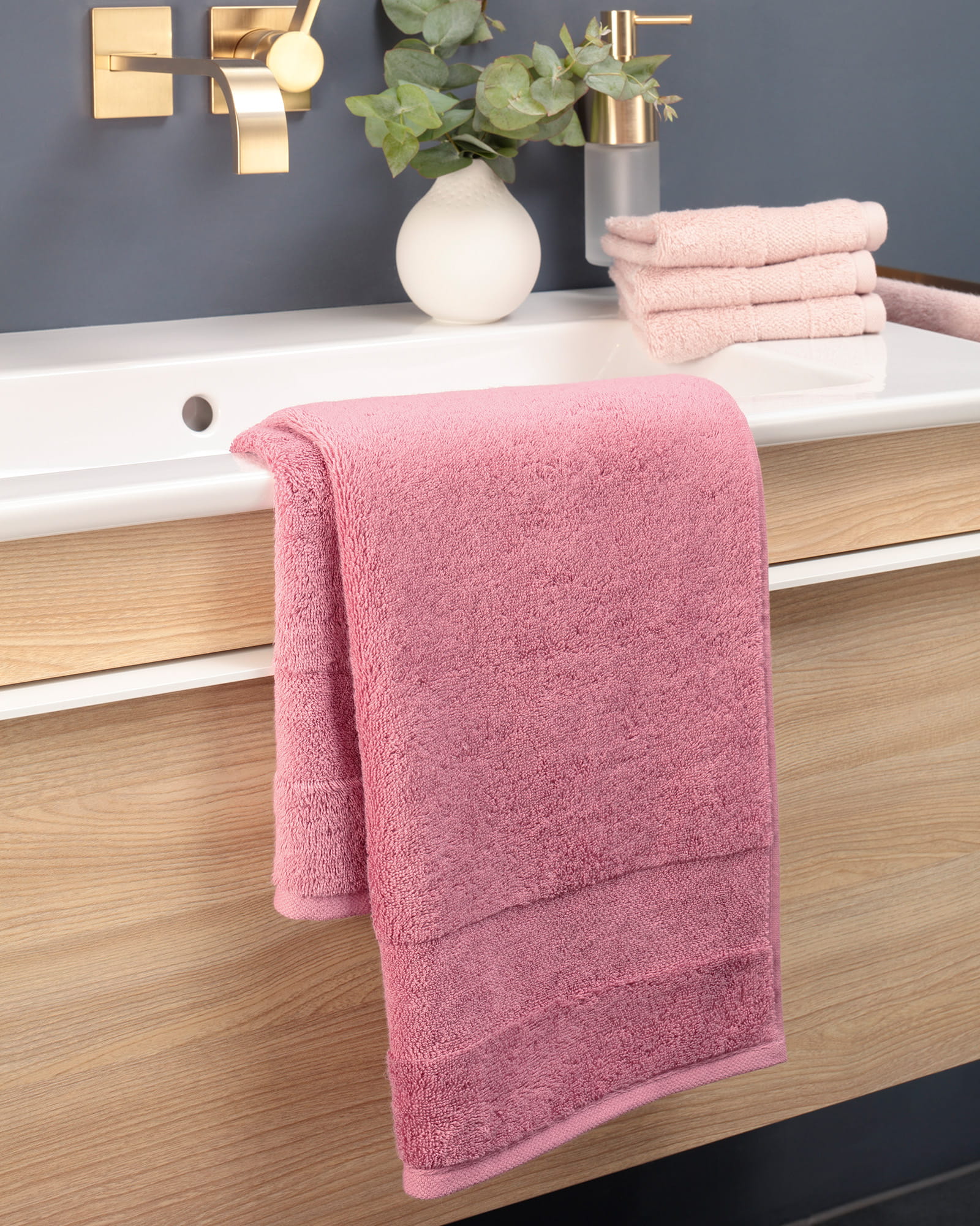 Villeroy & Boch Handtücher One 2550 - Farbe: rose sauvage - 236 - Waschhandschuh 16x22 cm