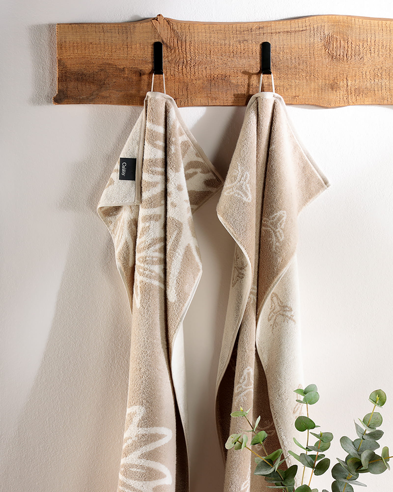 Cawö Handtücher Alpenchic Edition Hirsche 6228 natur - 33 - Handtuch 50x100 cm