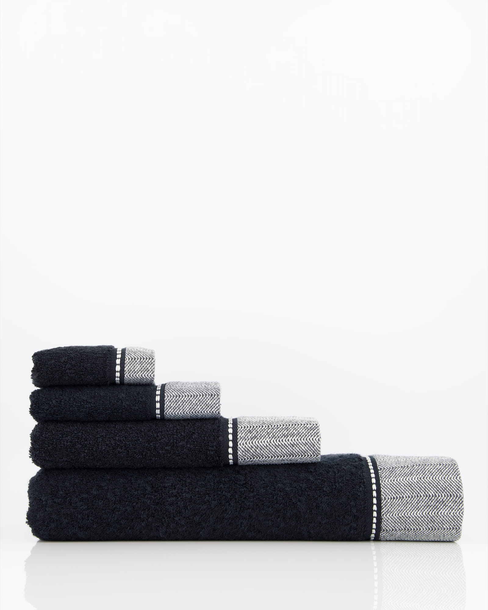 Möve Brooklyn Uni - Farbe:  black - 199 (1-0669/8970) - Duschtuch 80x150 cm