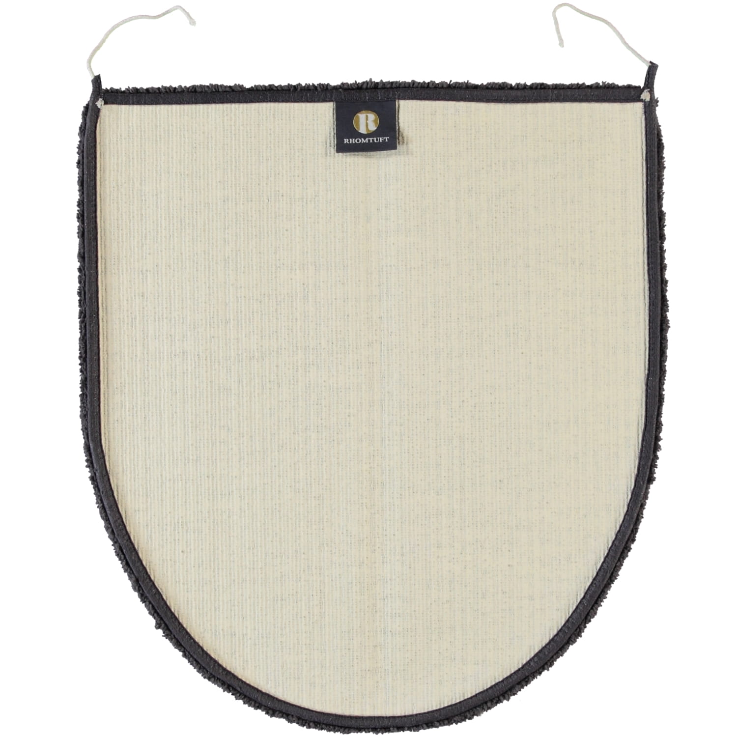 Rhomtuft - Badteppiche Square - Farbe: zinn - 02 - Deckelbezug 45x50 cm