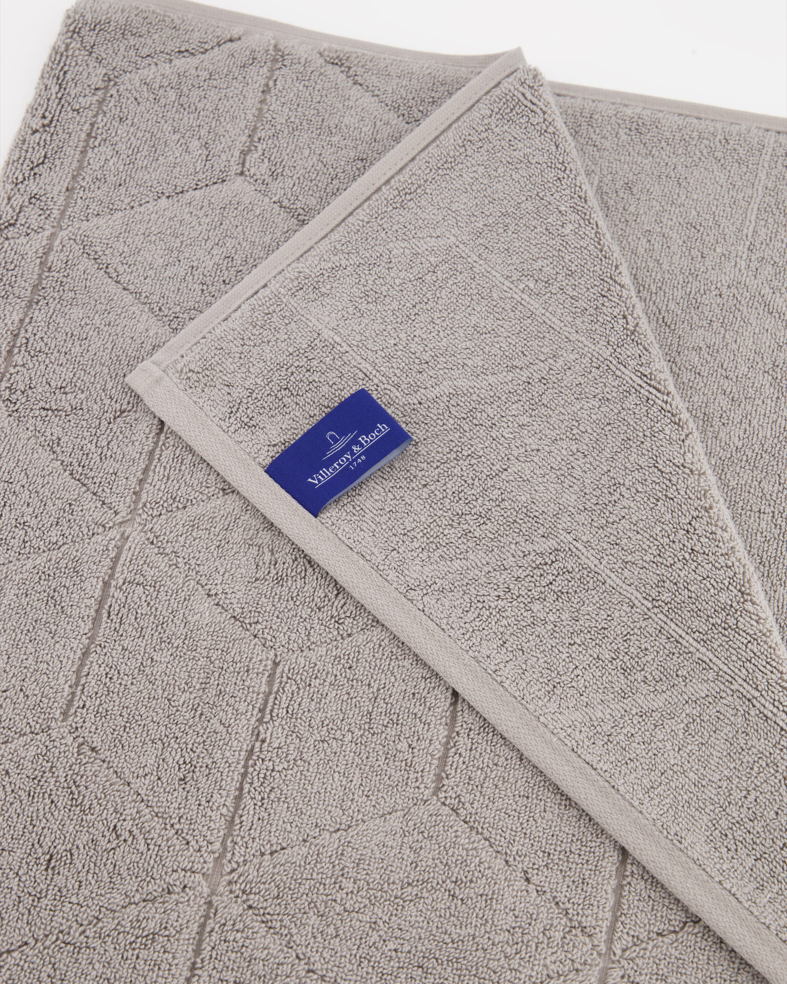 Villeroy & Boch Badematte Carré 2553 - 50x80 cm - Farbe: stone - 727