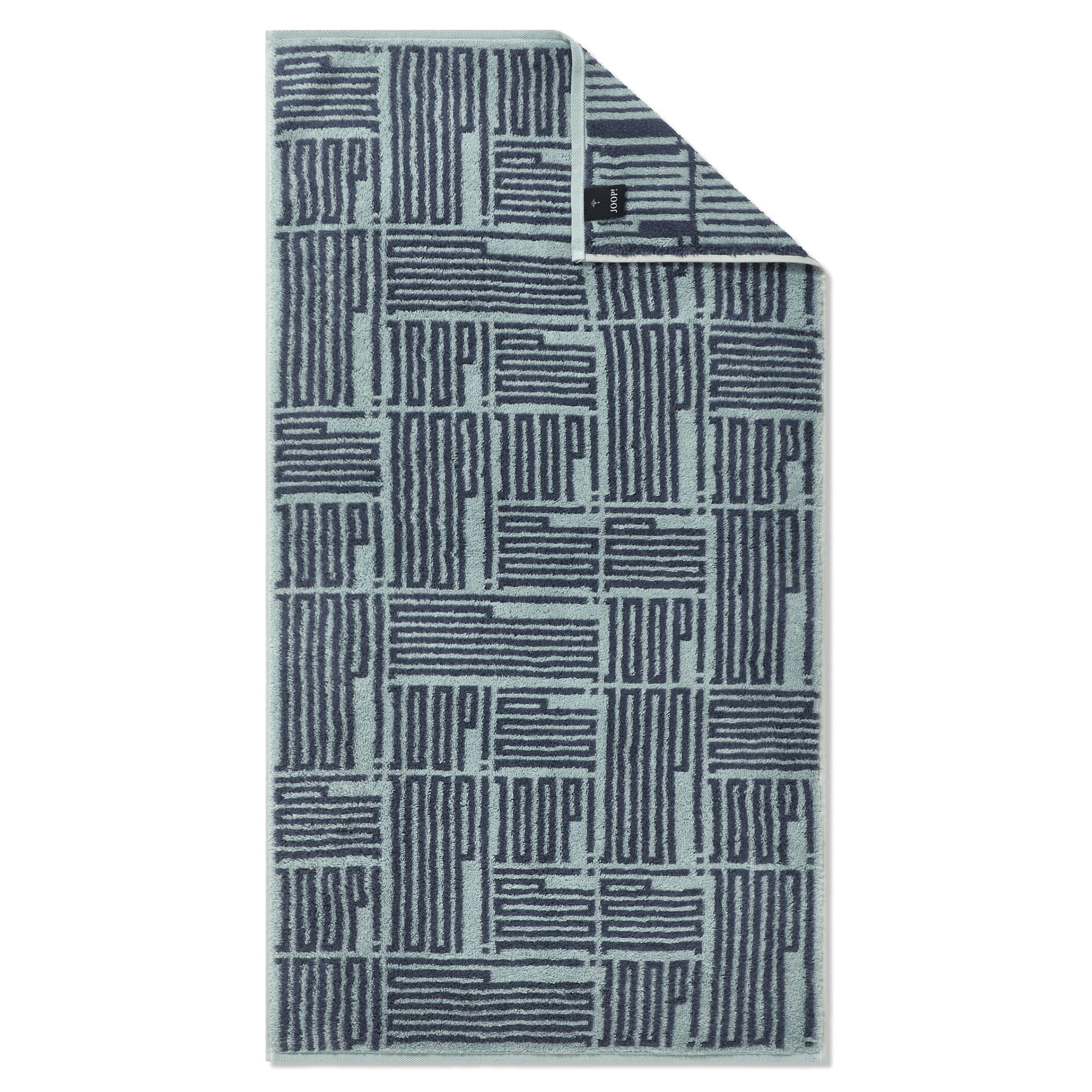 JOOP! Handtücher Bars Allover 1723 Aqua - 11