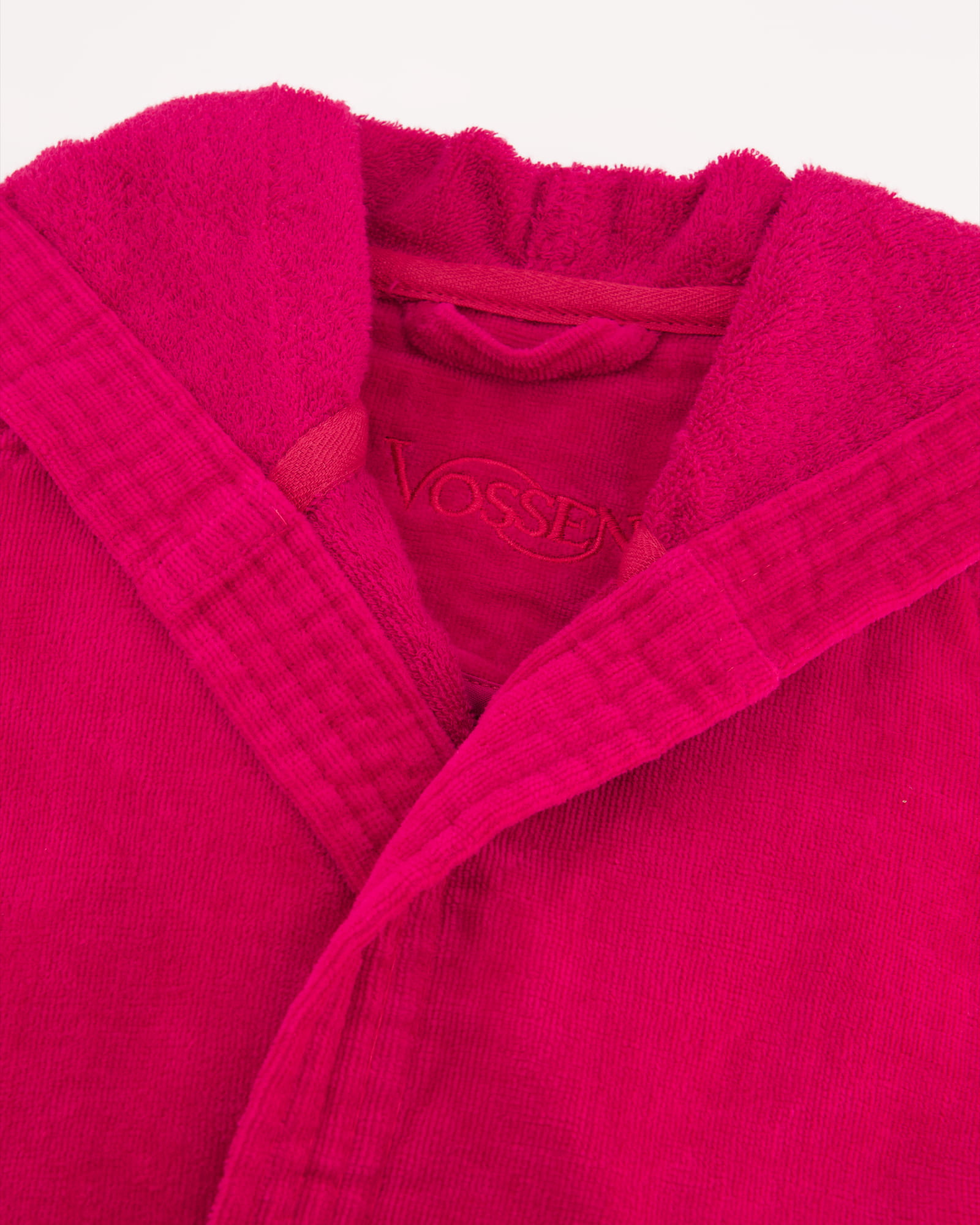 Vossen Bademäntel unisex Kurzmantel mit Kapuze Texas cranberry - 3770