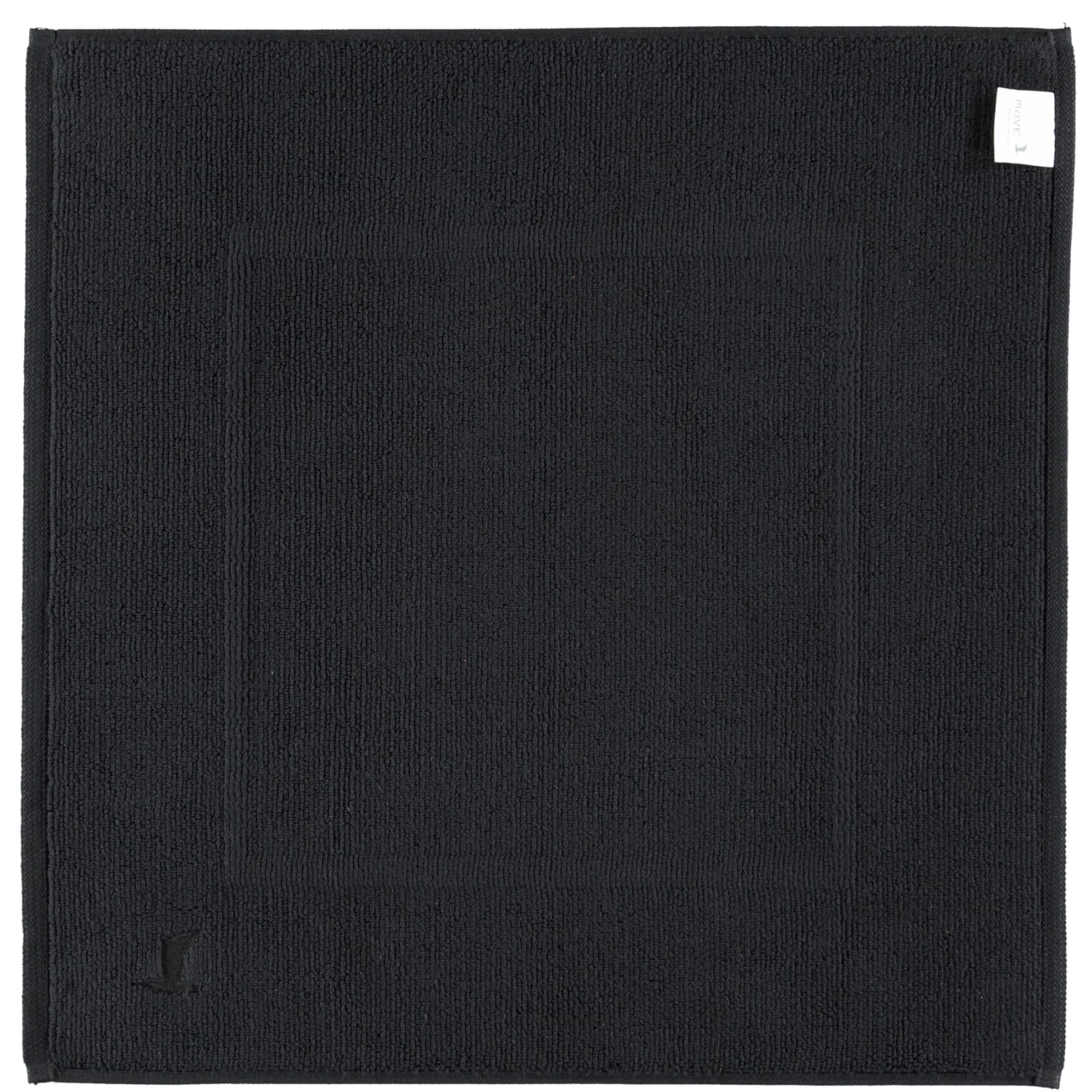 Möve - Badteppich Superwuschel - Farbe: black - 199 (1-0300/8126) - 60x60 cm