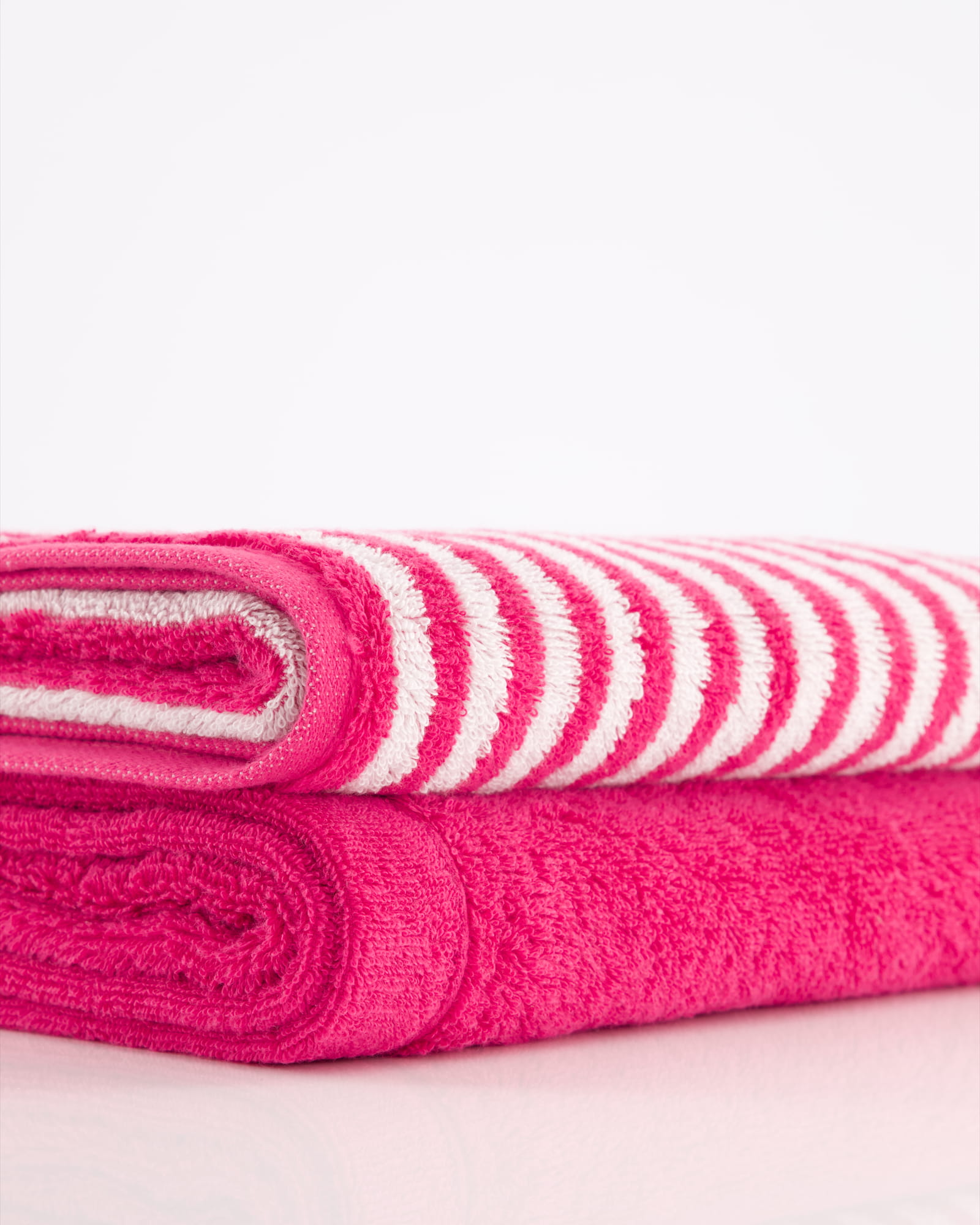 Cawö Handtücher Campus Ringel 955 pink - 22 - Waschhandschuh 16x22 cm