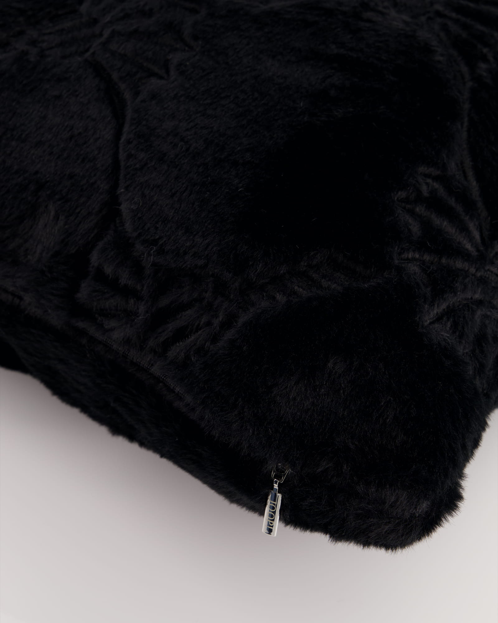 JOOP! Kissenhüllen Cozy Cornflower Schwarz - 002 - 50x50 cm