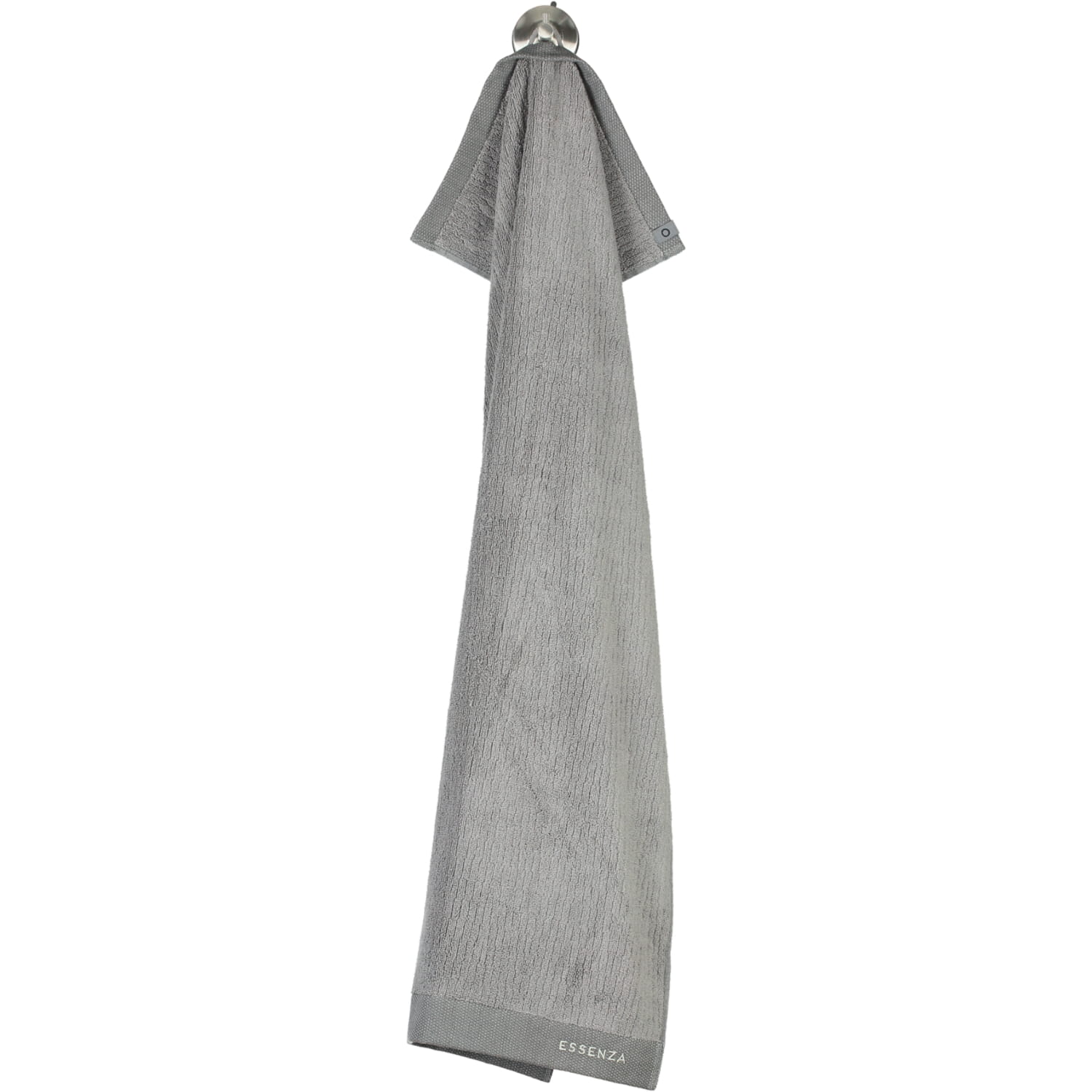 Essenza Connect Organic Lines - Farbe: grey - Handtuch 50x100 cm