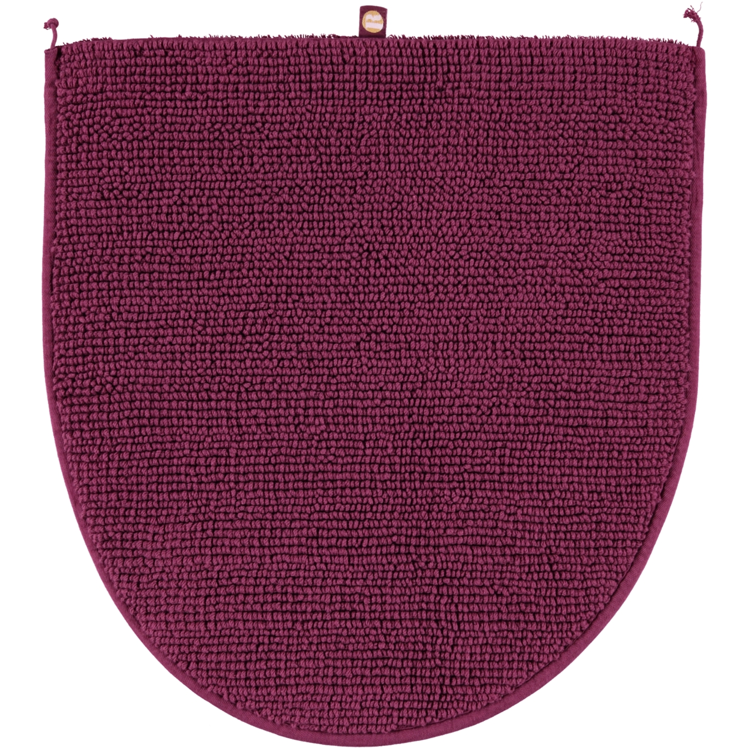 Rhomtuft - Badteppiche Prestige - Farbe: berry - 237 - Deckelbezug 45x50 cm