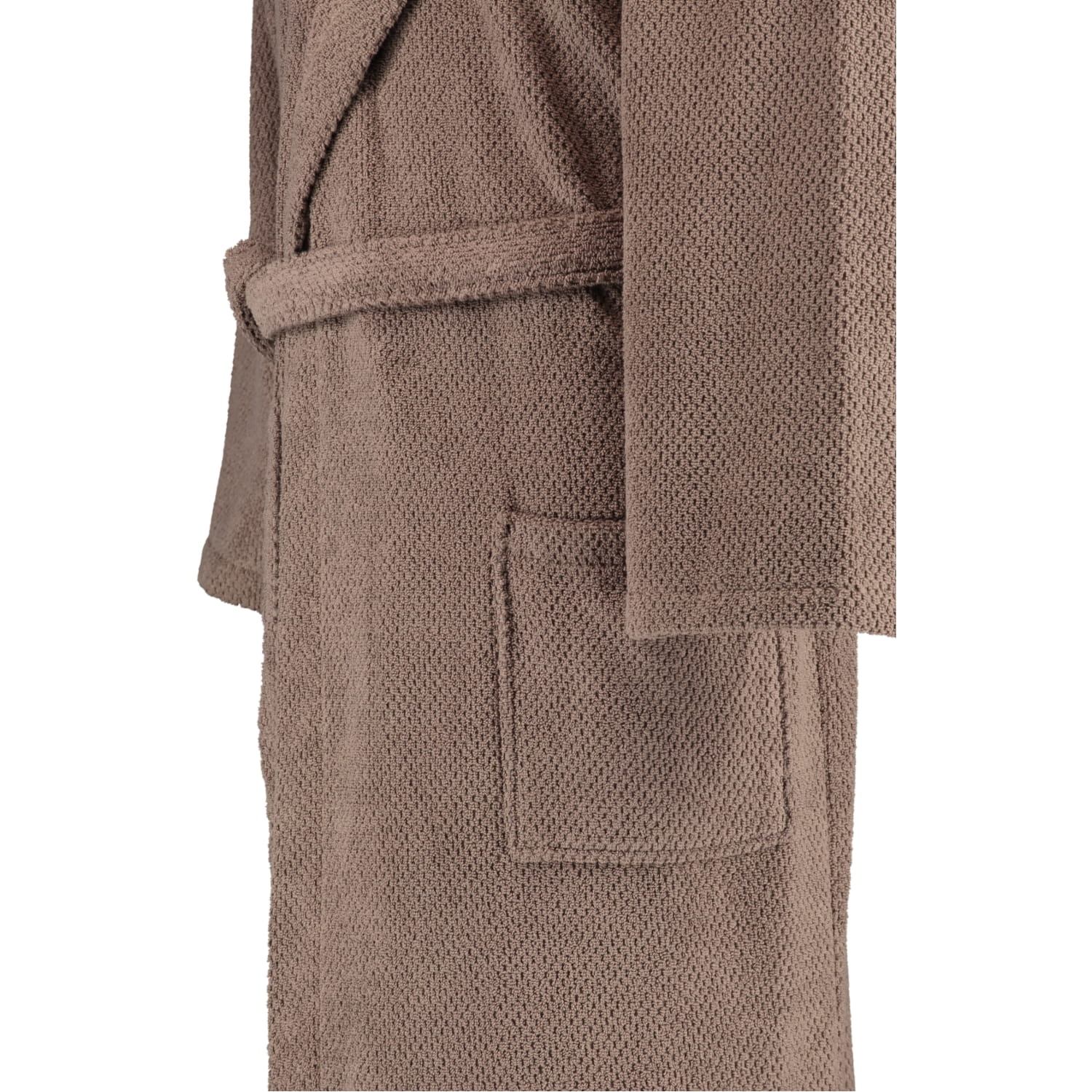 Rhomtuft RHOMTUFT Bademäntel unisex Kapuze Baronesse taupe - 58